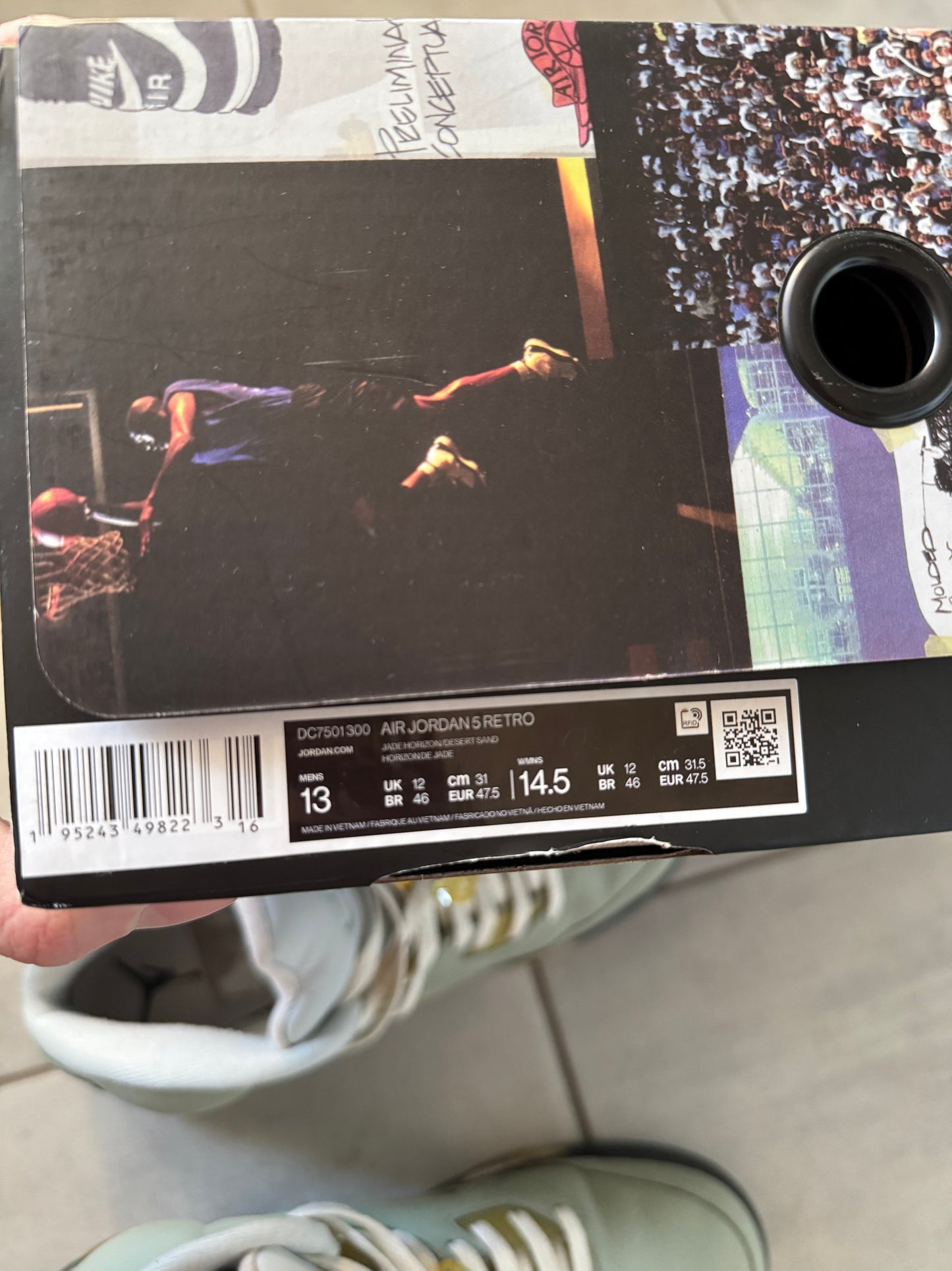 Air Jordan 5 Jade Horizon