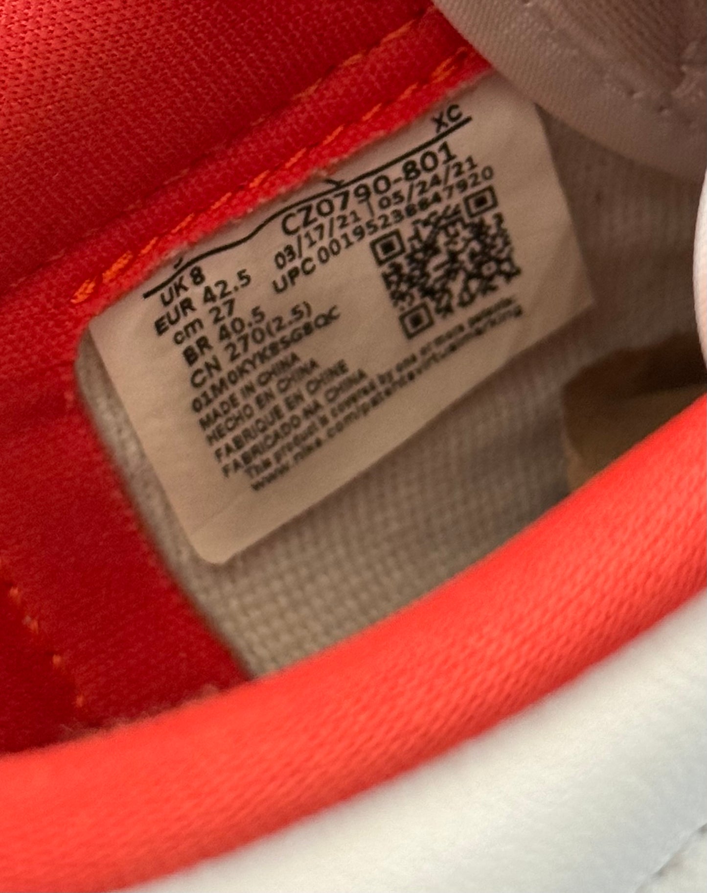Nike Air Jordan 1 Low OG Starfish CZ0790-801