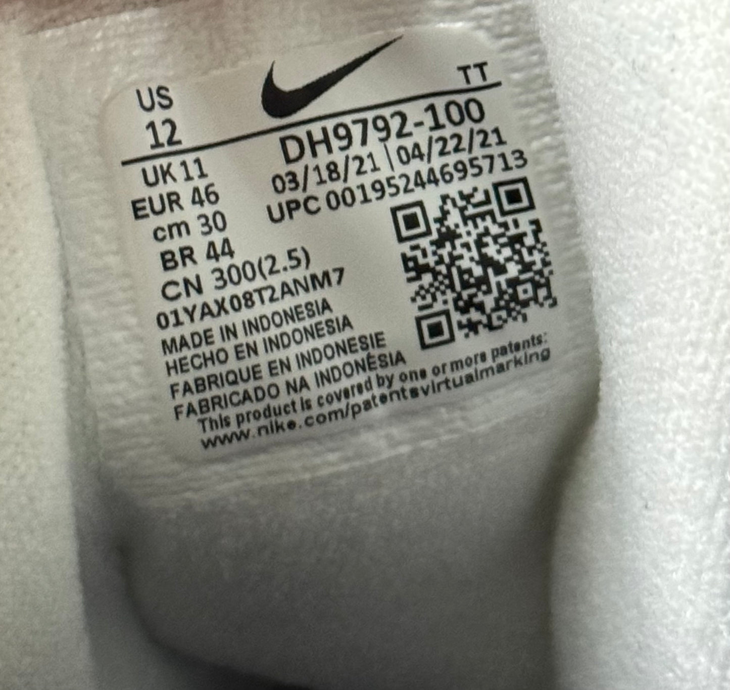 Nike Air Max 95 QS Japan DH9792-100