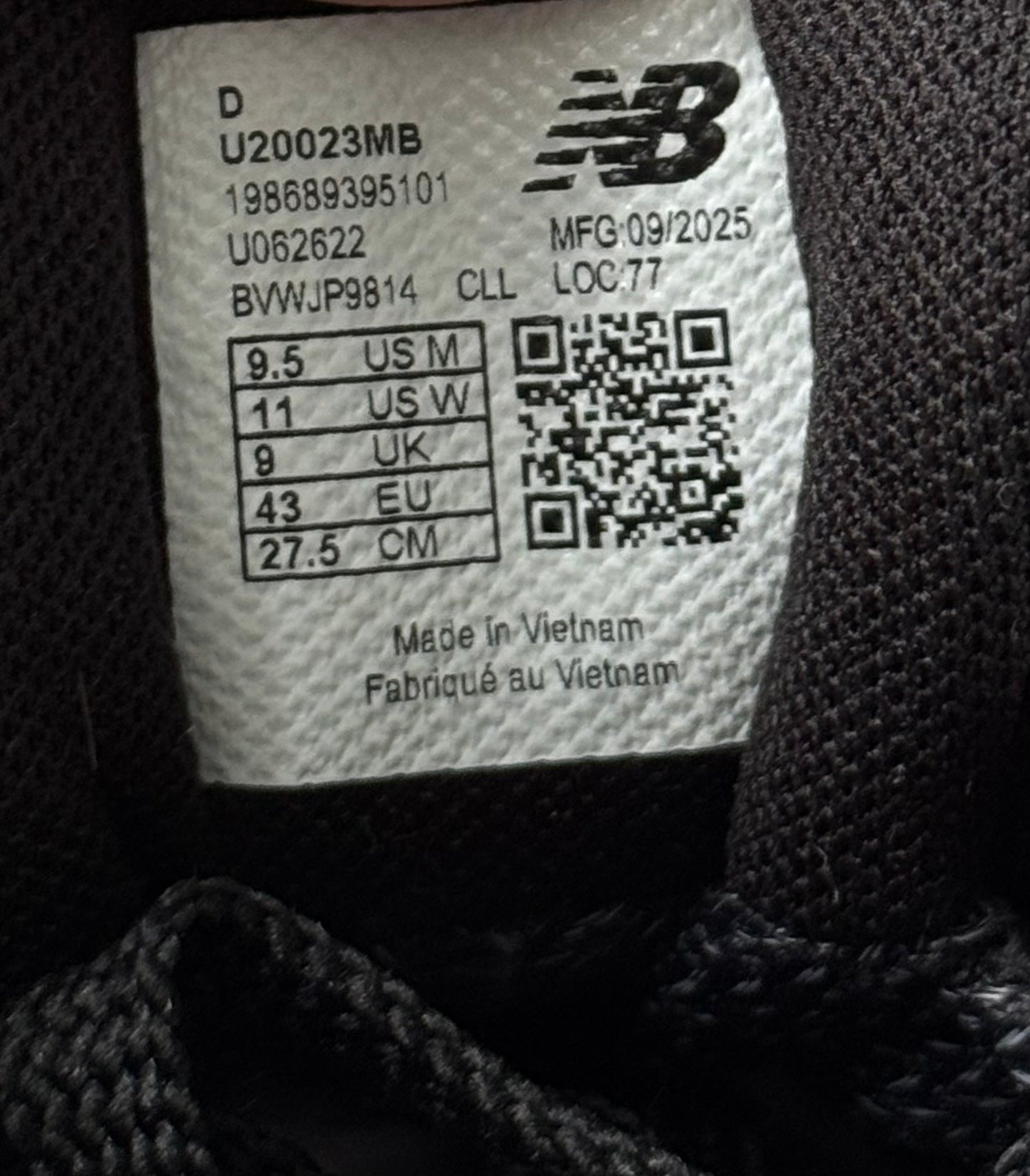 New Balance 2002R Protection Pack Gore-Tex Black U20023MB