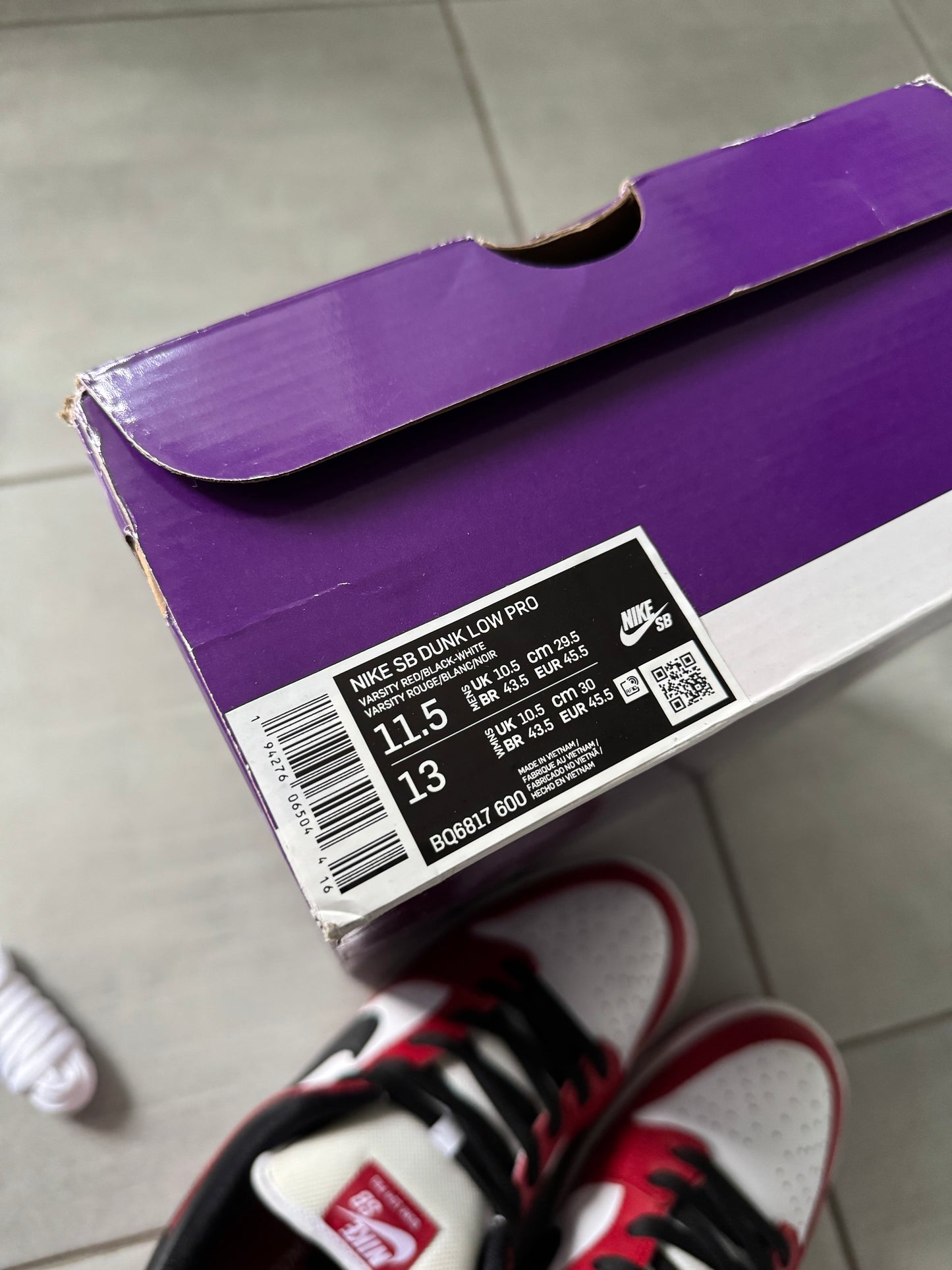 Nike SB Dunk Low J-Pack Chicago