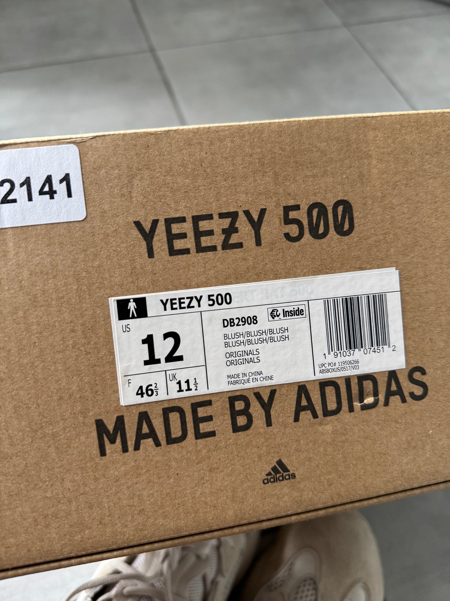 Adidas Yeezy 500 Blush 2018