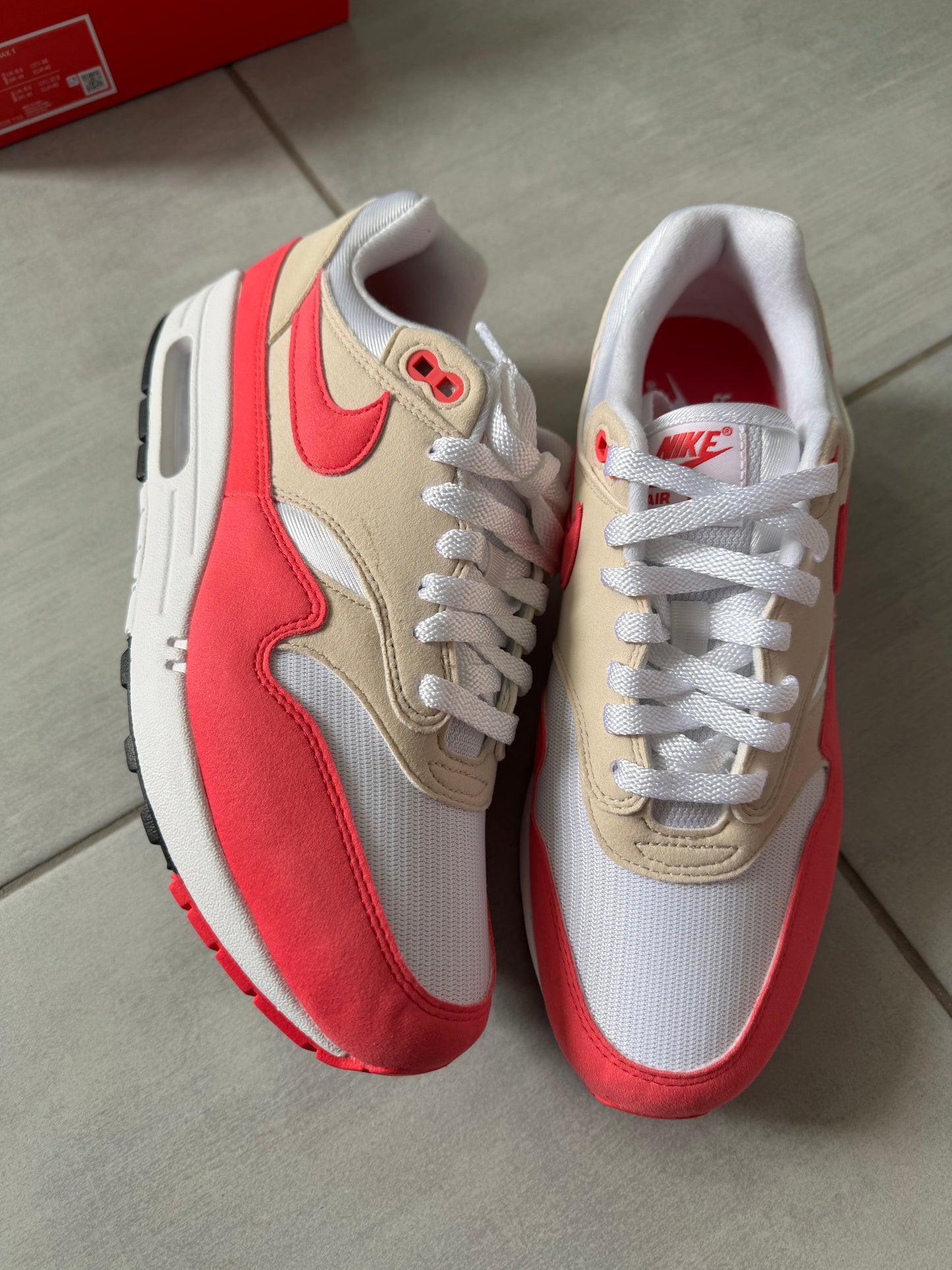 Nike Air Max 1 White Aster Pink DZ2628-110