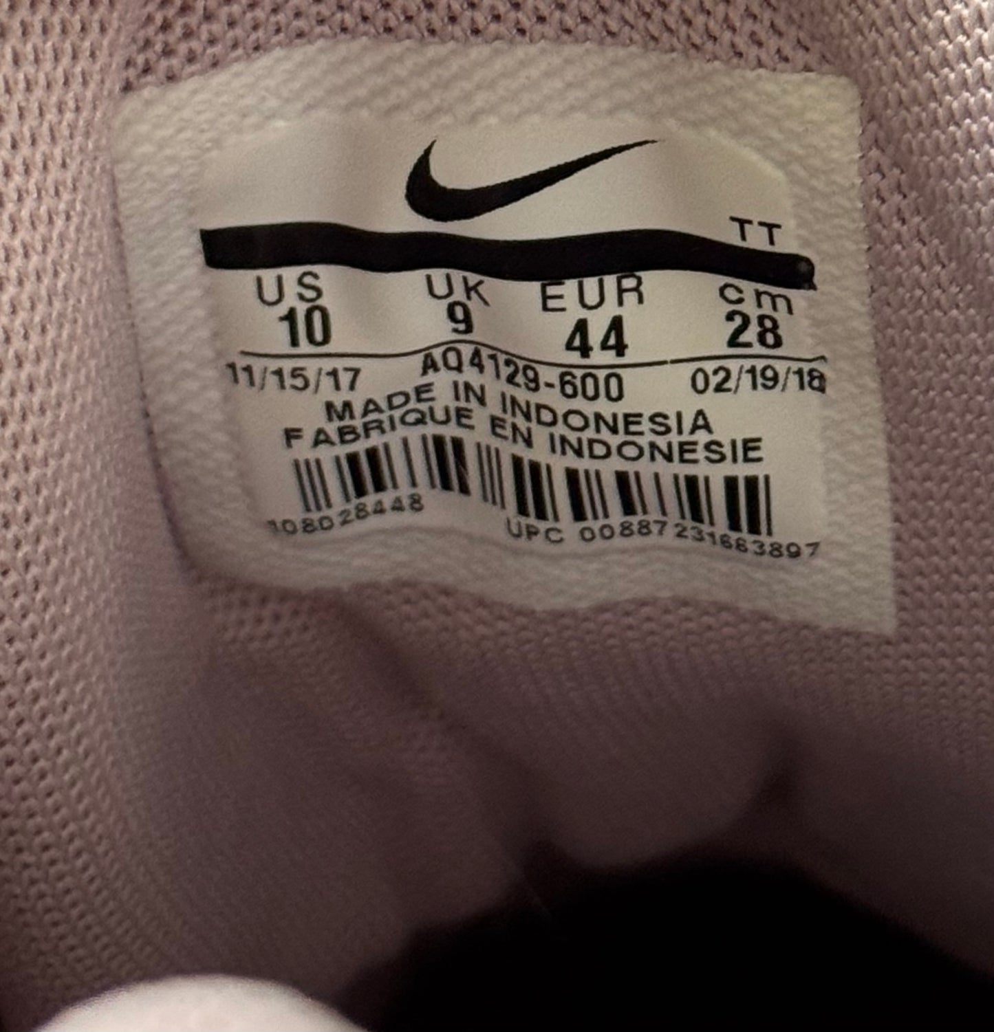 Nike Air Max 95 Particle Rose AQ4129-600