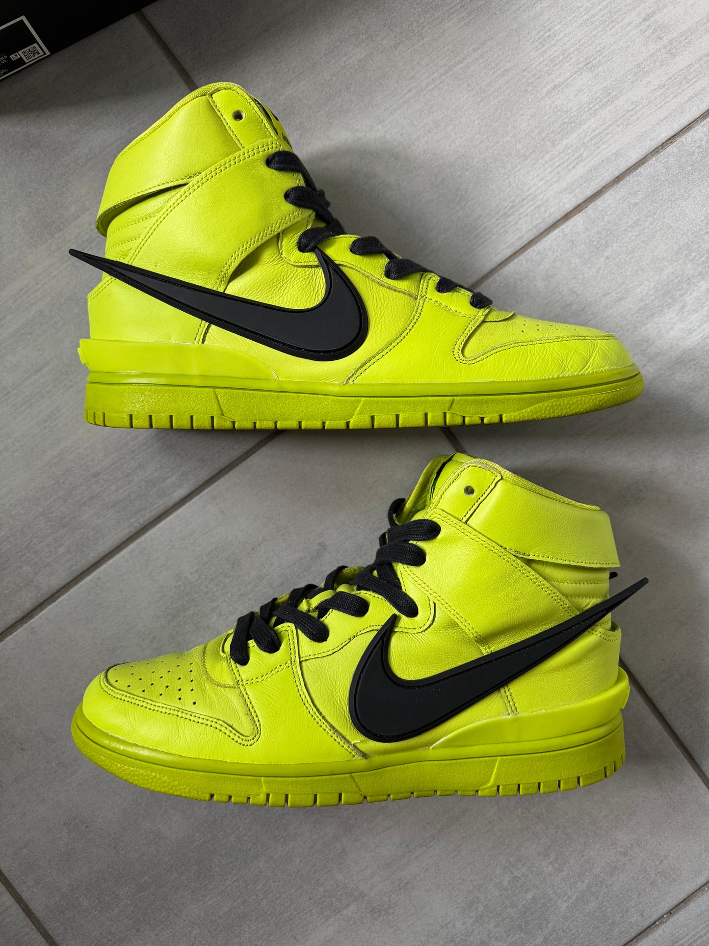 Nike Dunk High x AMBUSH Flash Lime CU7544-300