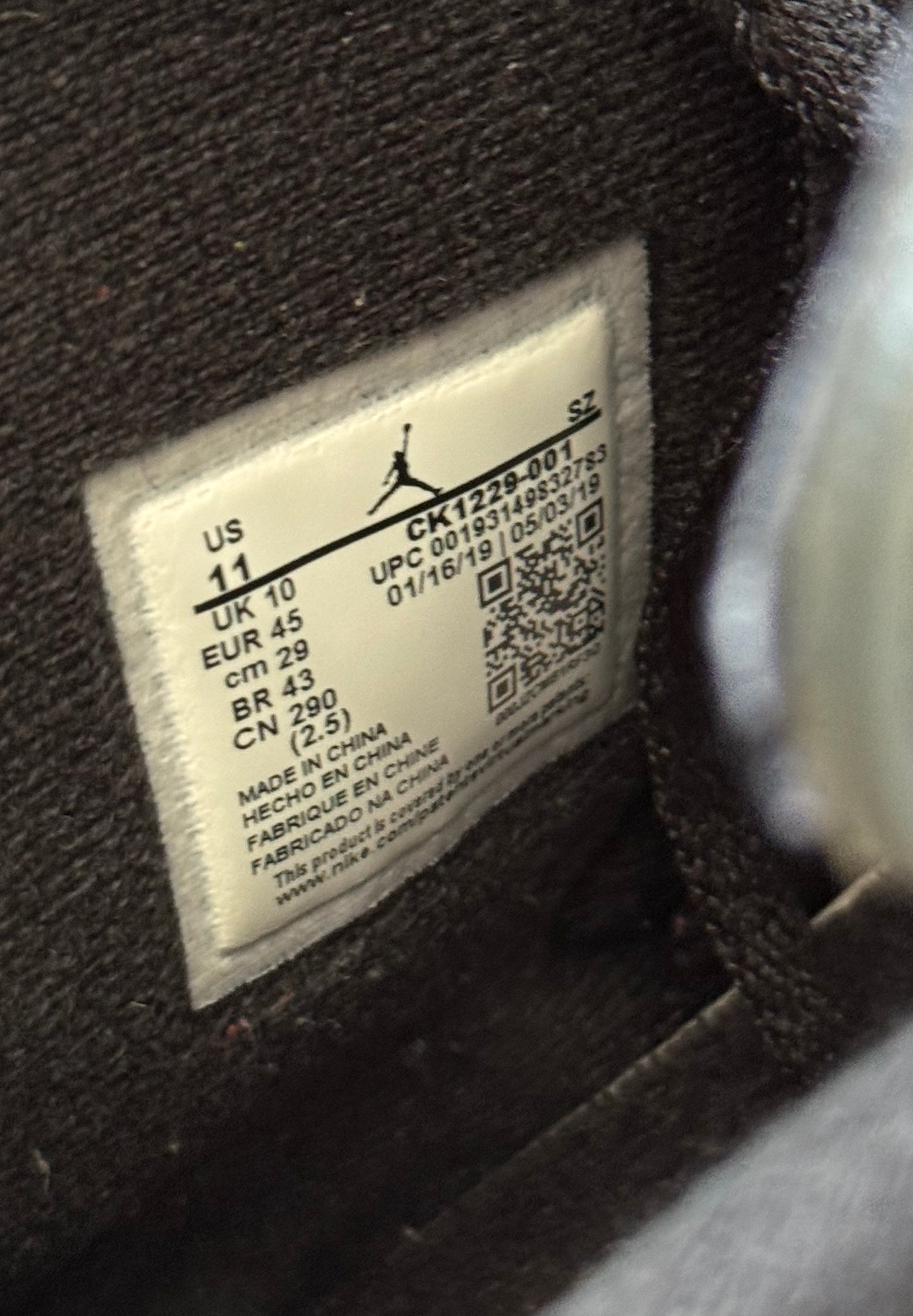 Air Jordan 6 x PSG Iron Grey CK1229-001