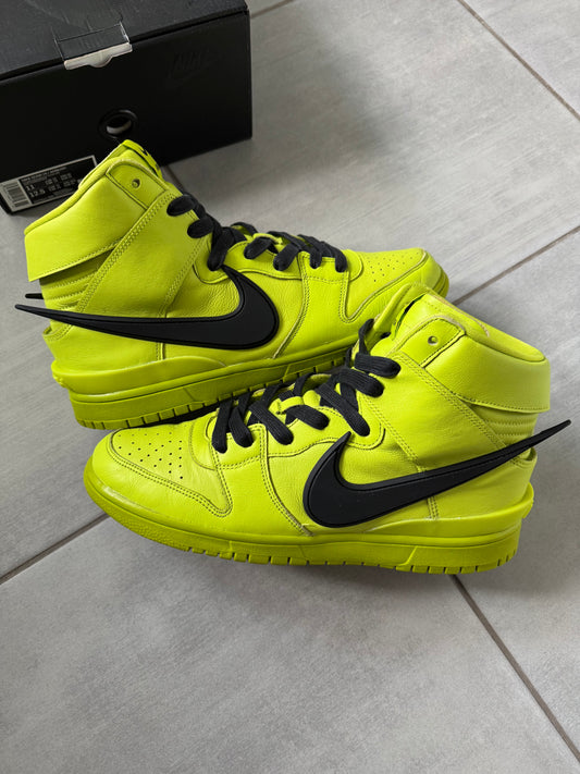 Nike Dunk High x AMBUSH Flash Lime CU7544-300