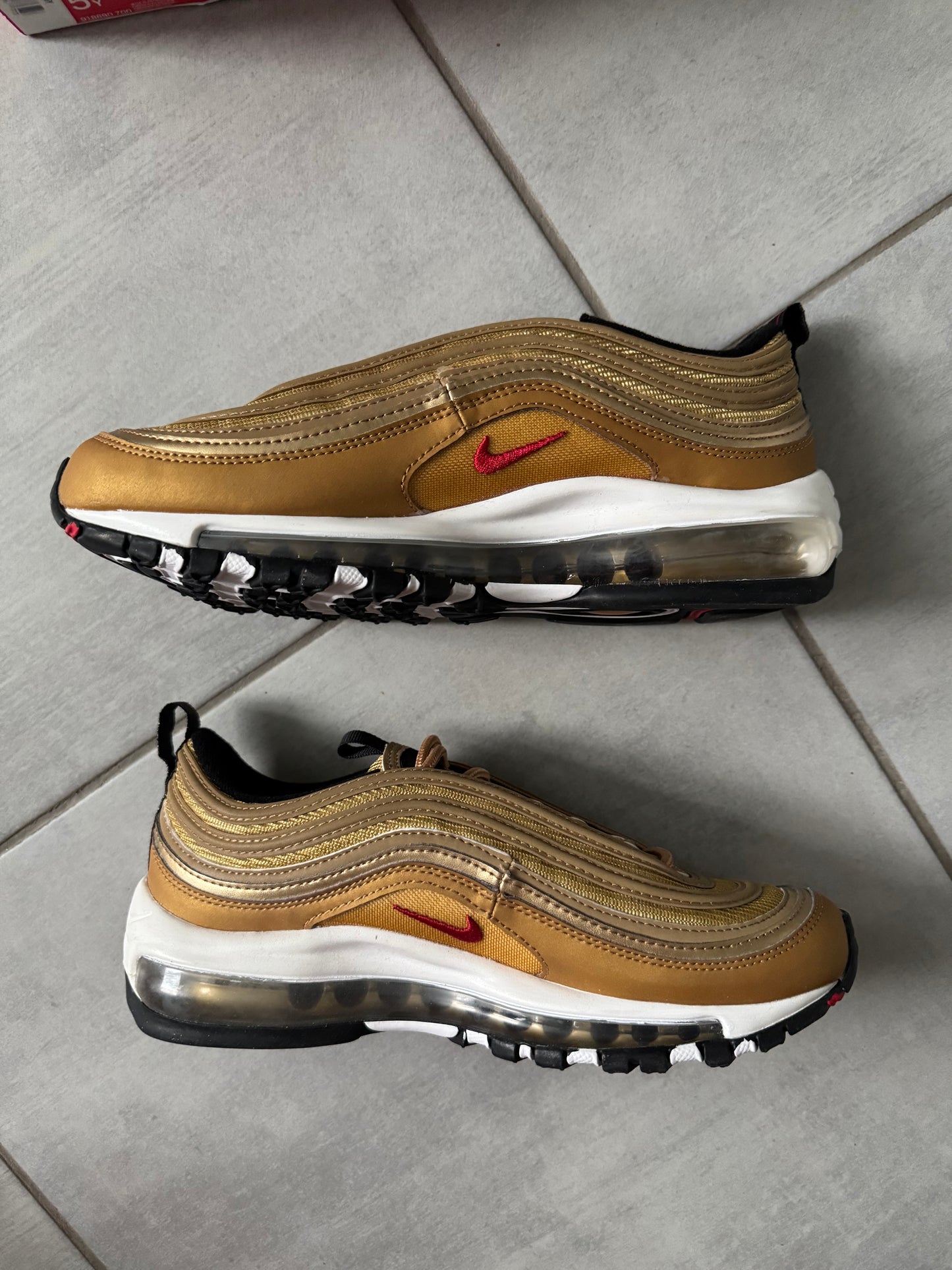 Nike Air Max 97 GS Metallic Gold