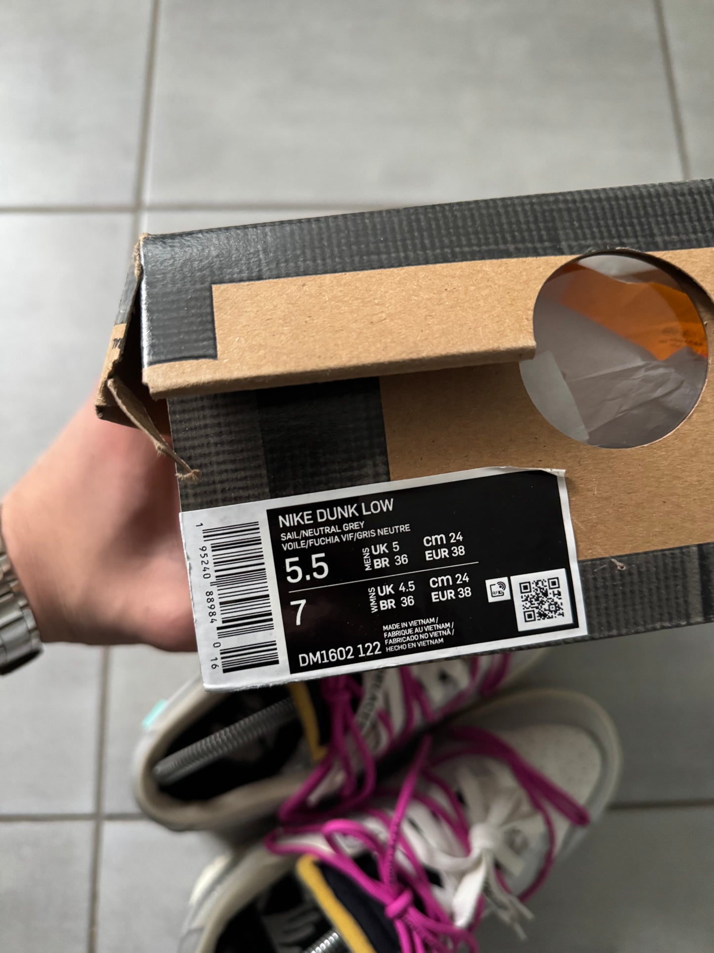 Nike Dunk Low x Off-White Lot 30