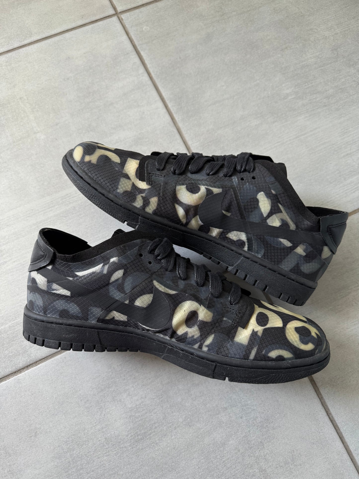 Nike Dunk Low x Comme Des Garcons Monogram Print CZ2675-001