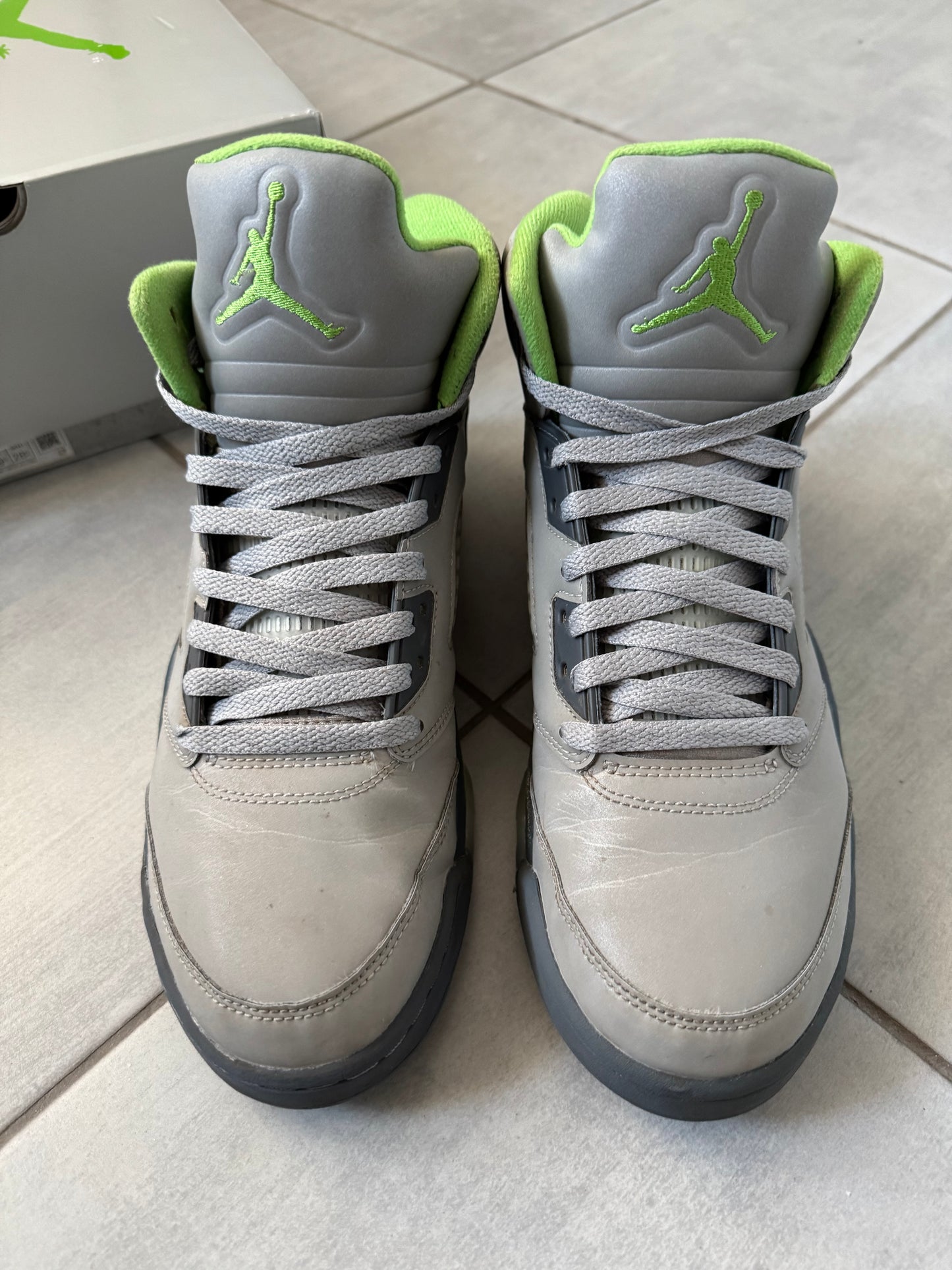 Air Jordan 5 Green Bean