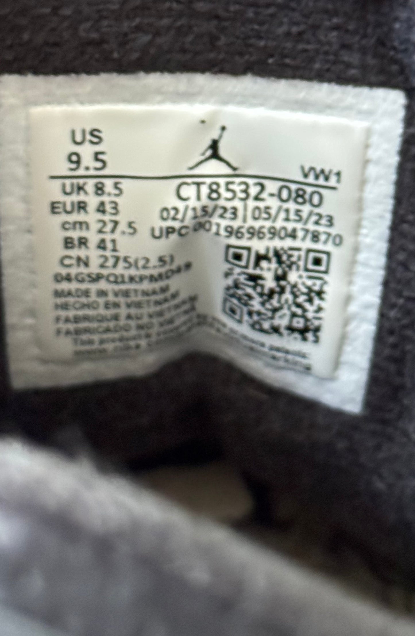 Air Jordan 3 Fear