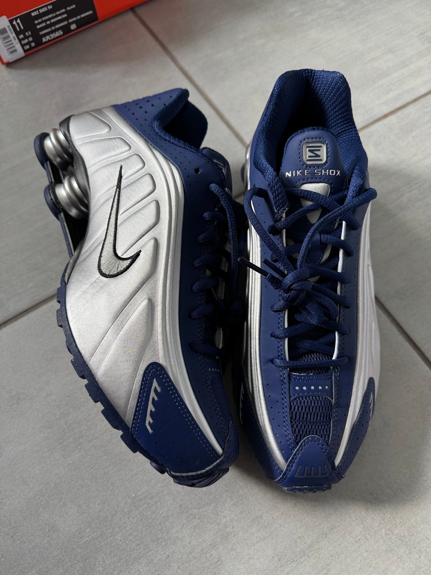 Nike Shox R4 Blue Void