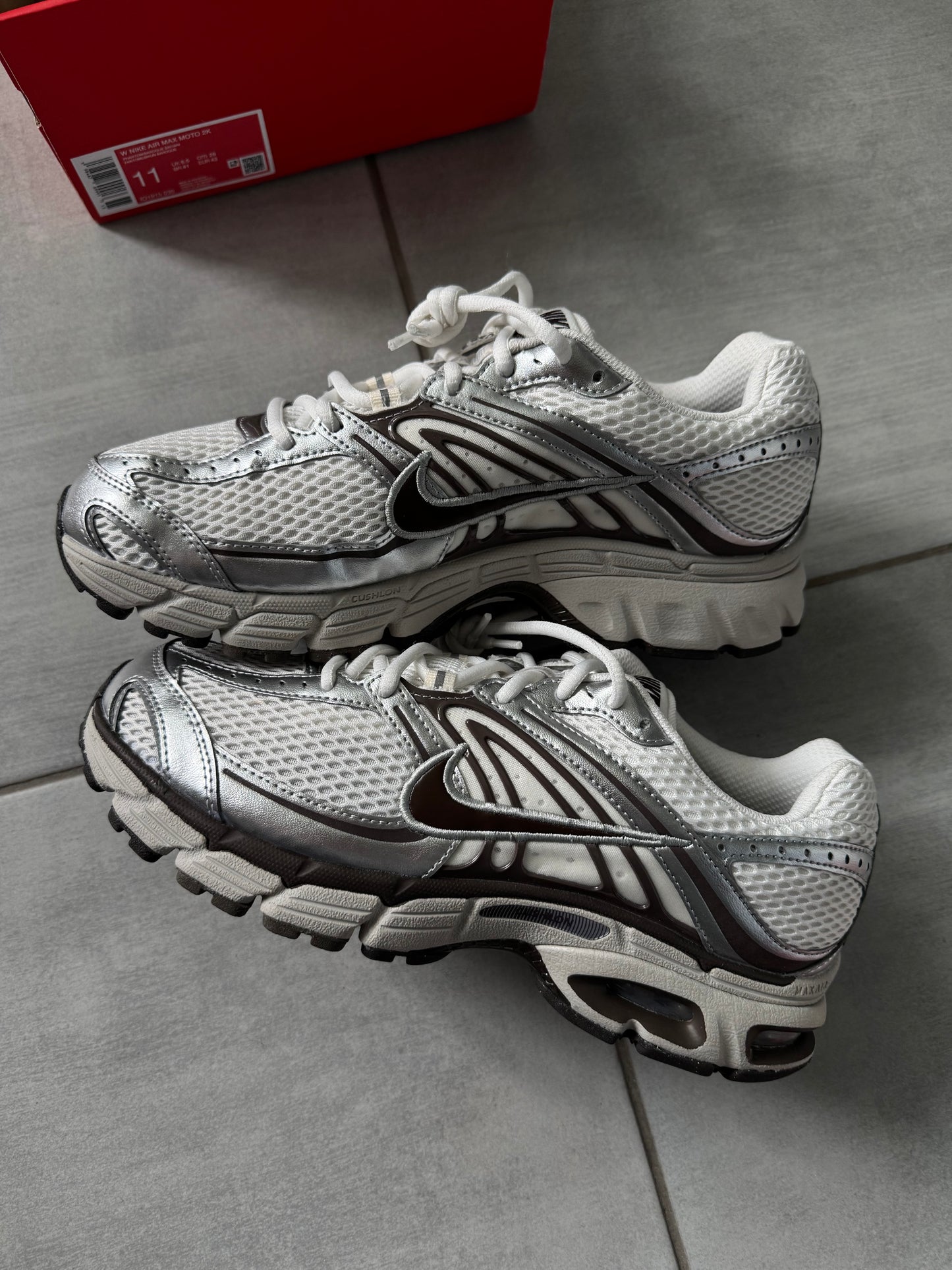 Nike Air Max Moto 2K Silver Brown IO1915-030