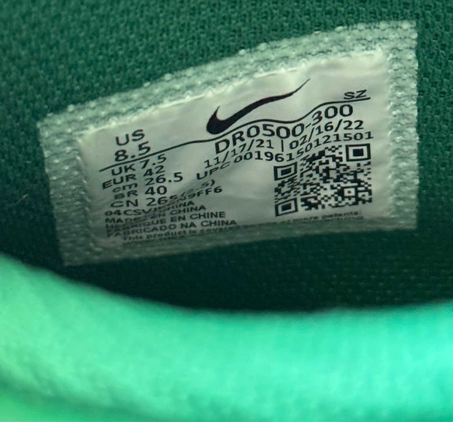 Nike Air Force 1 Mid x Off-White Pine Green DR0500-300