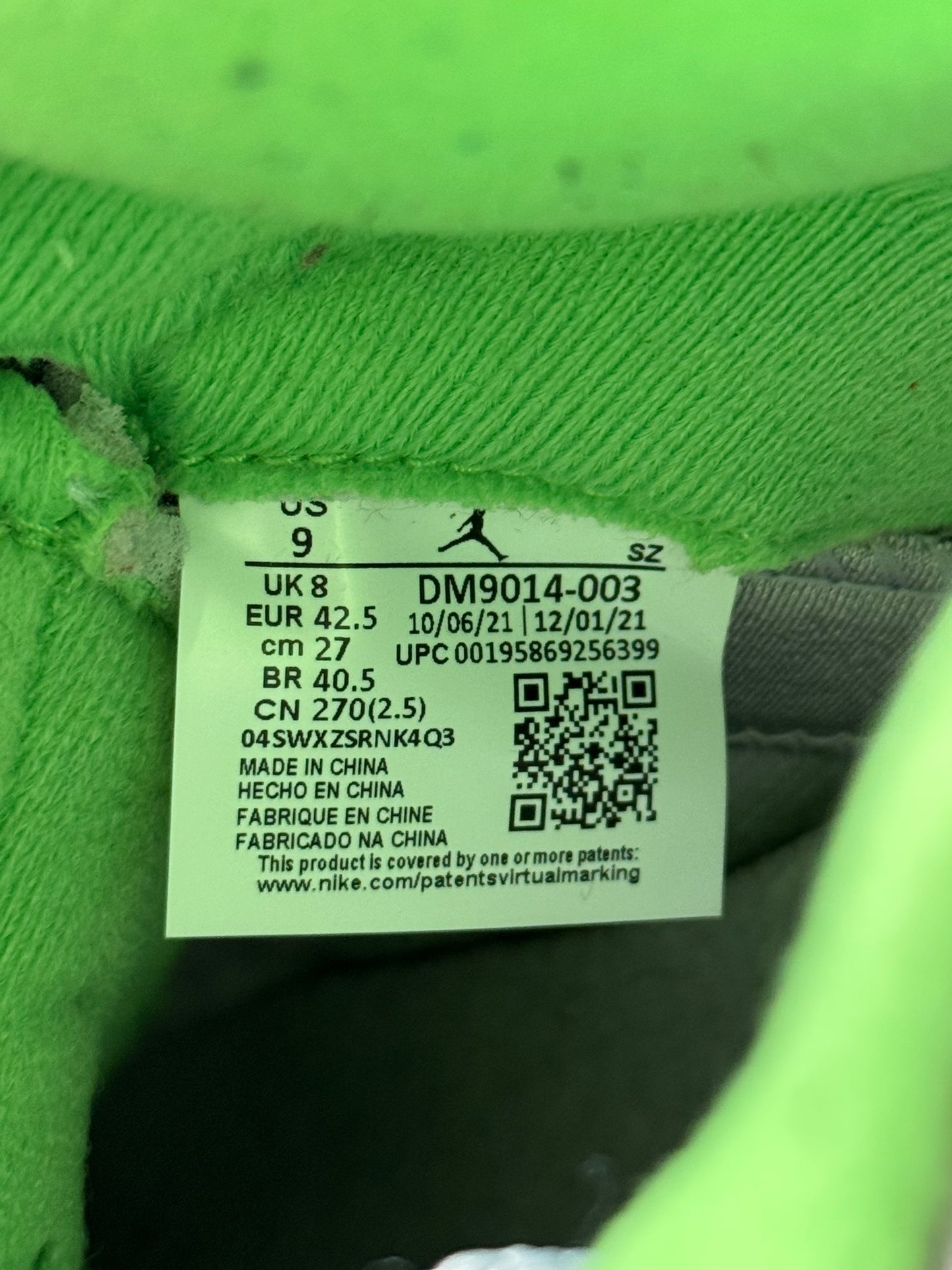 Air Jordan 5 Green Bean