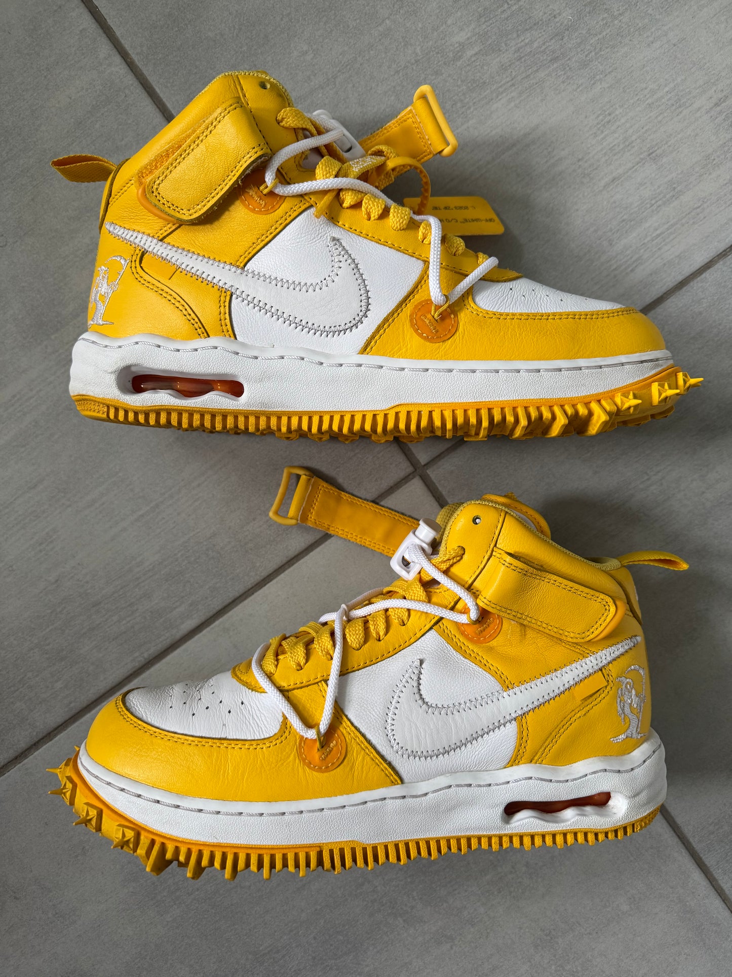 Nike Air Force 1 Mid x Off-White Varsity Maize DR0500-101
