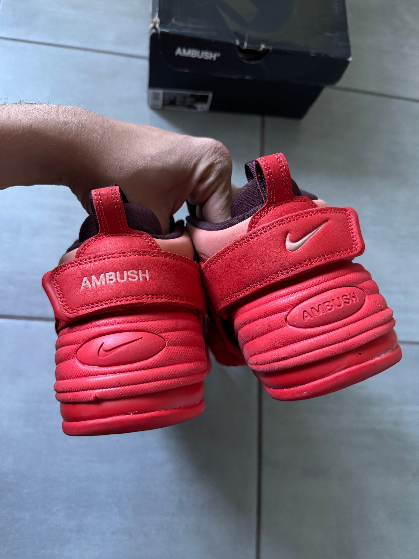 Nike Air Adjust Force x AMBUSH Light Madder Root DM8465-800