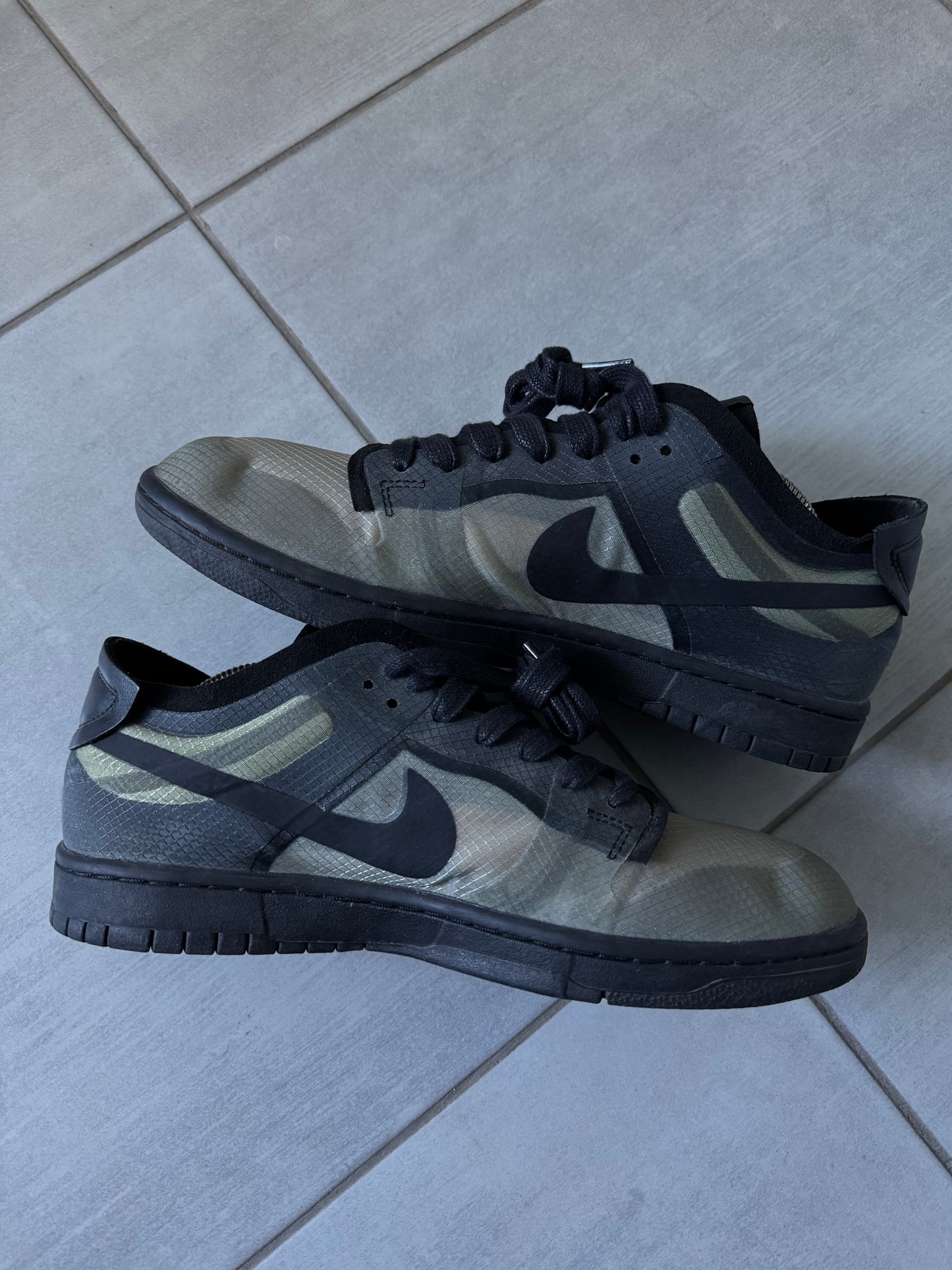 Nike Dunk Low Black Clear x Comme Des Garcons CZ2675-002