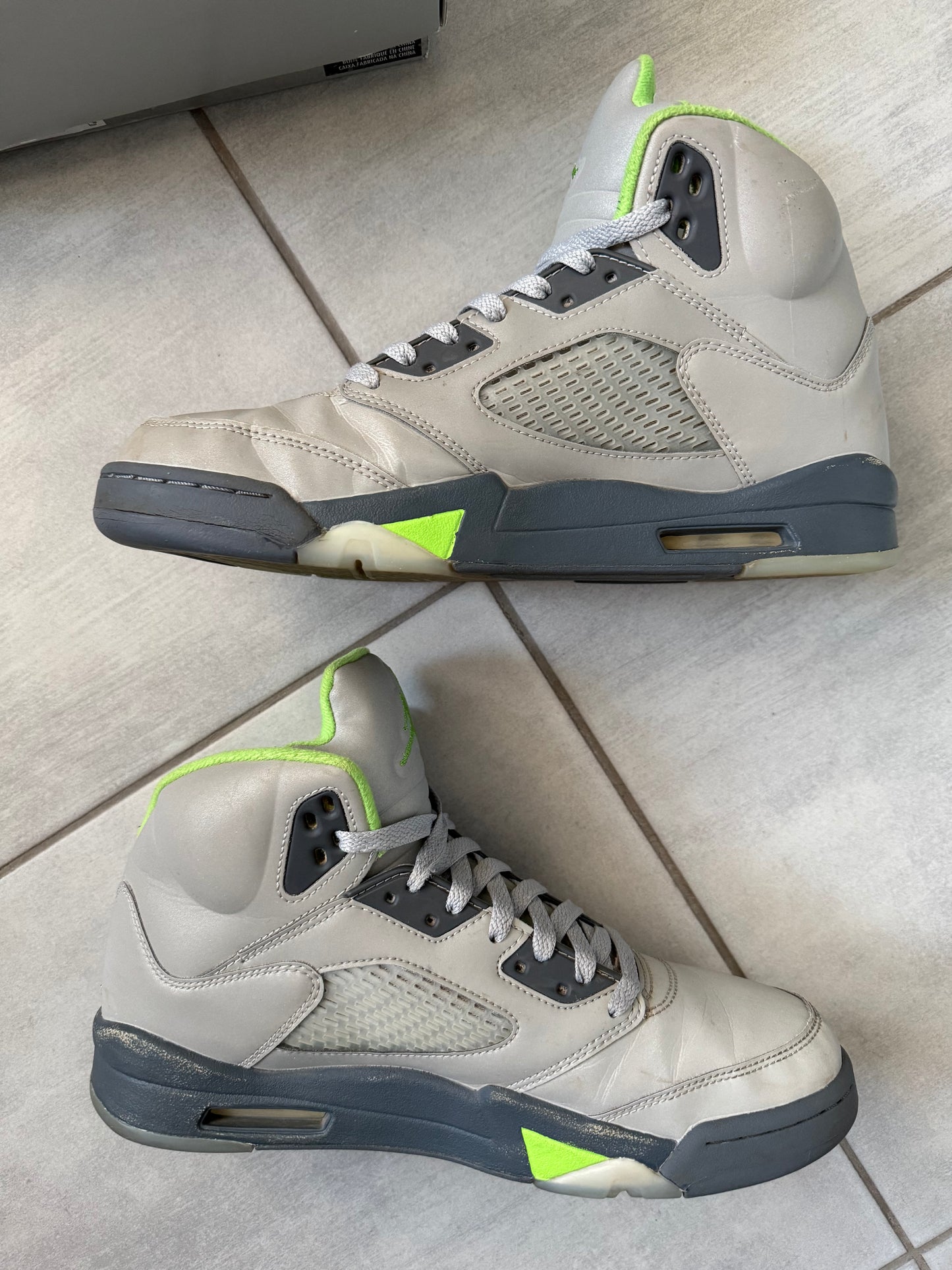Air Jordan 5 Green Bean