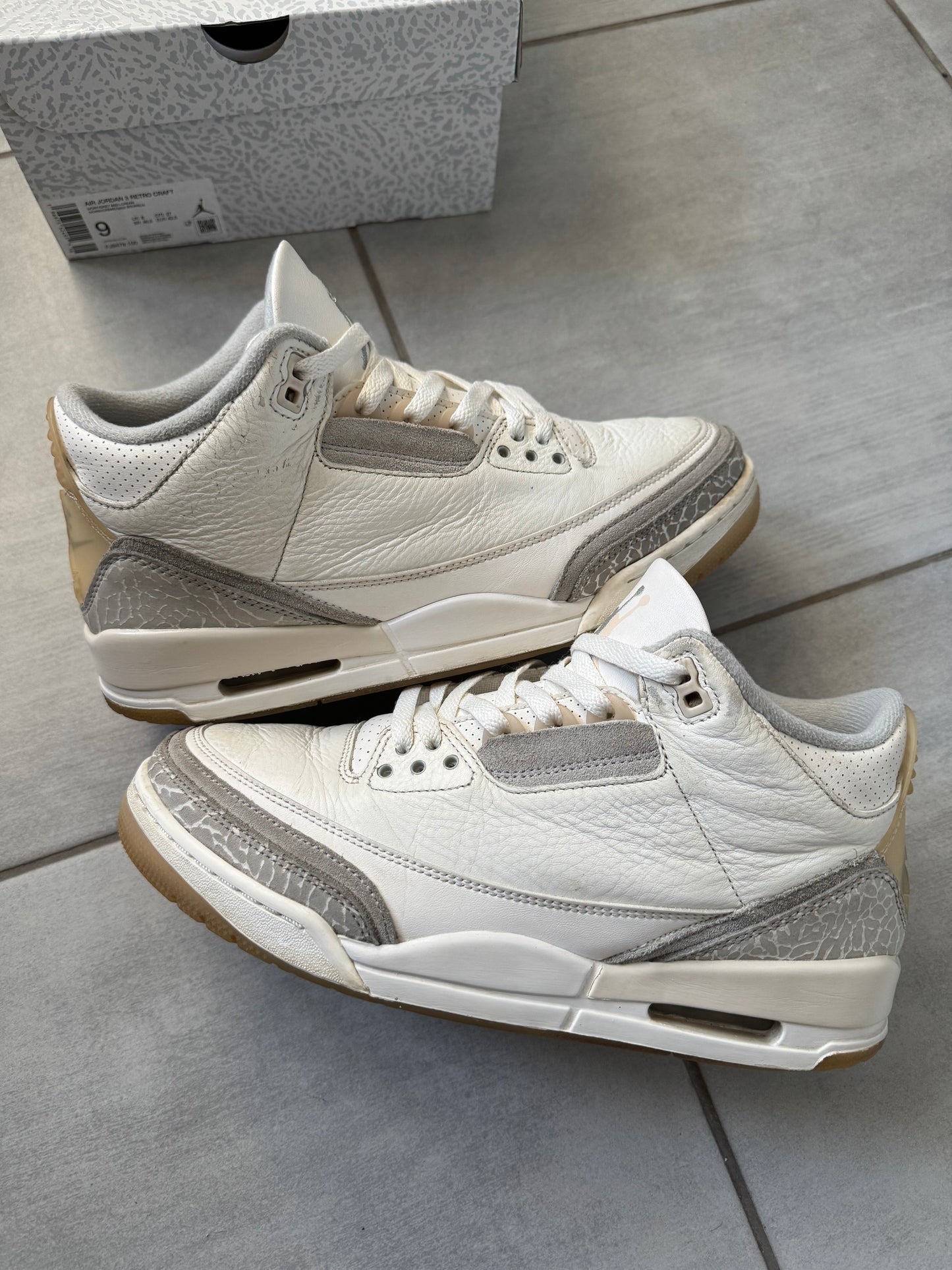 Air Jordan 3 Craft Ivory