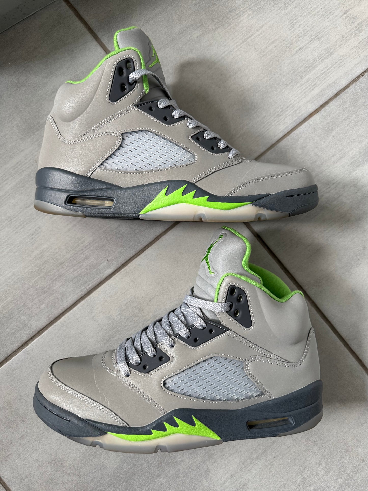 Air Jordan 5 Green Bean