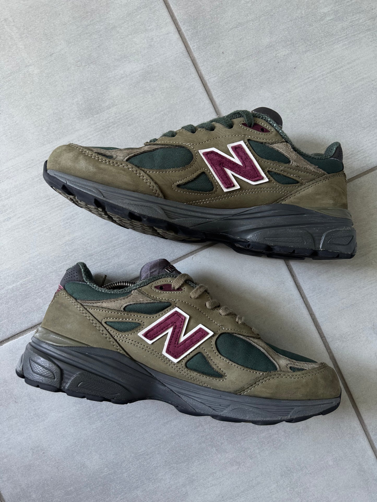 New Balance 990v3 x Teddy Santis Green Purple M990GP3