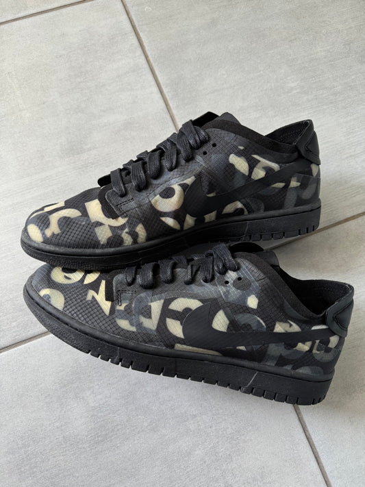 Nike Dunk Low x Comme Des Garcons Monogram Print CZ2675-001