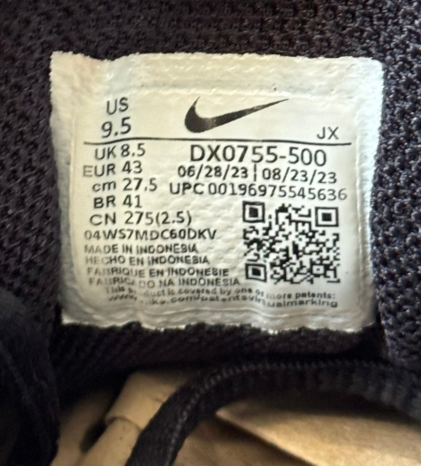 Nike Air Max Plus Voltage Purple DX0755-500