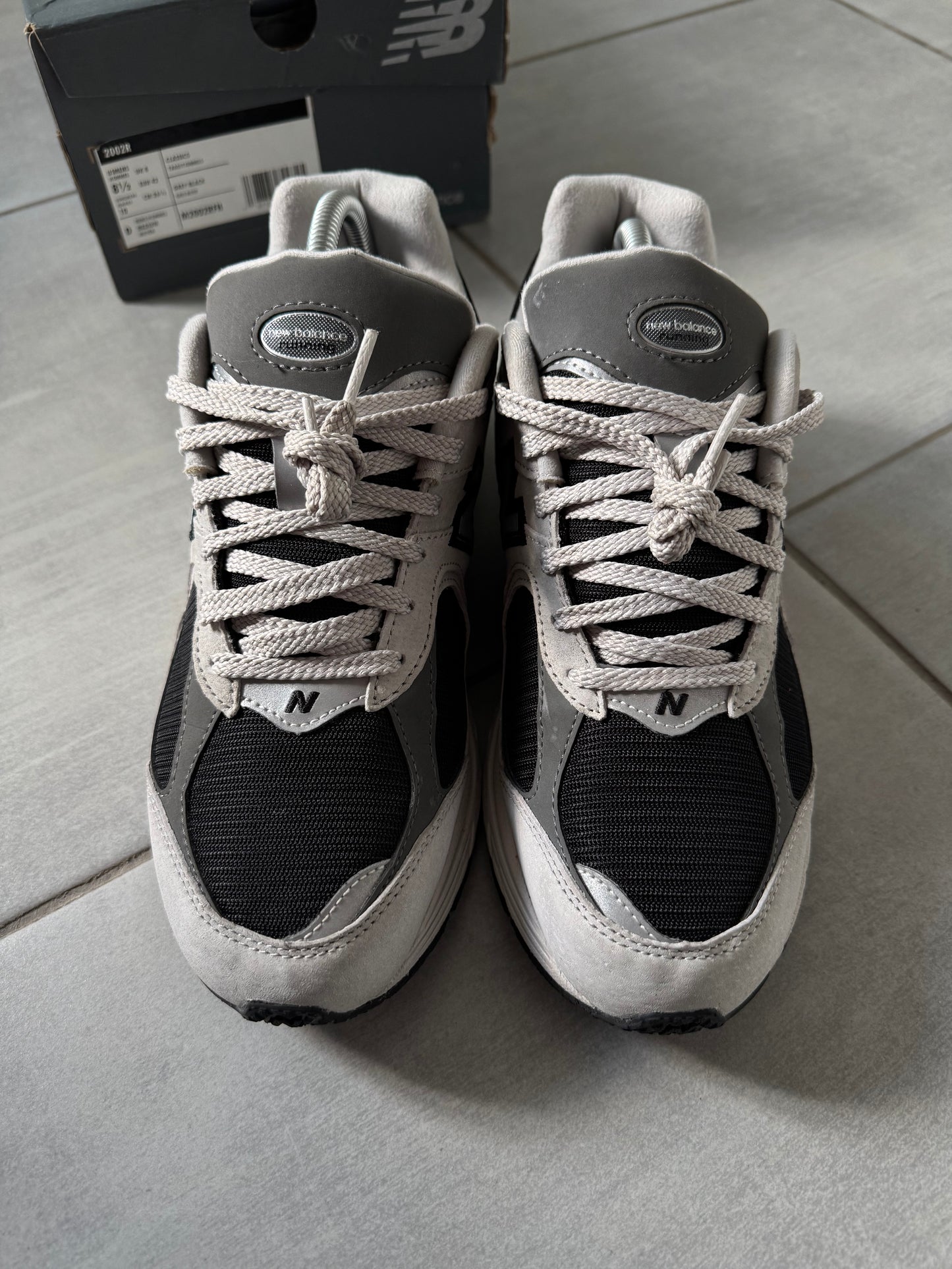 New Balance 2002R Black Grey M2002RFH