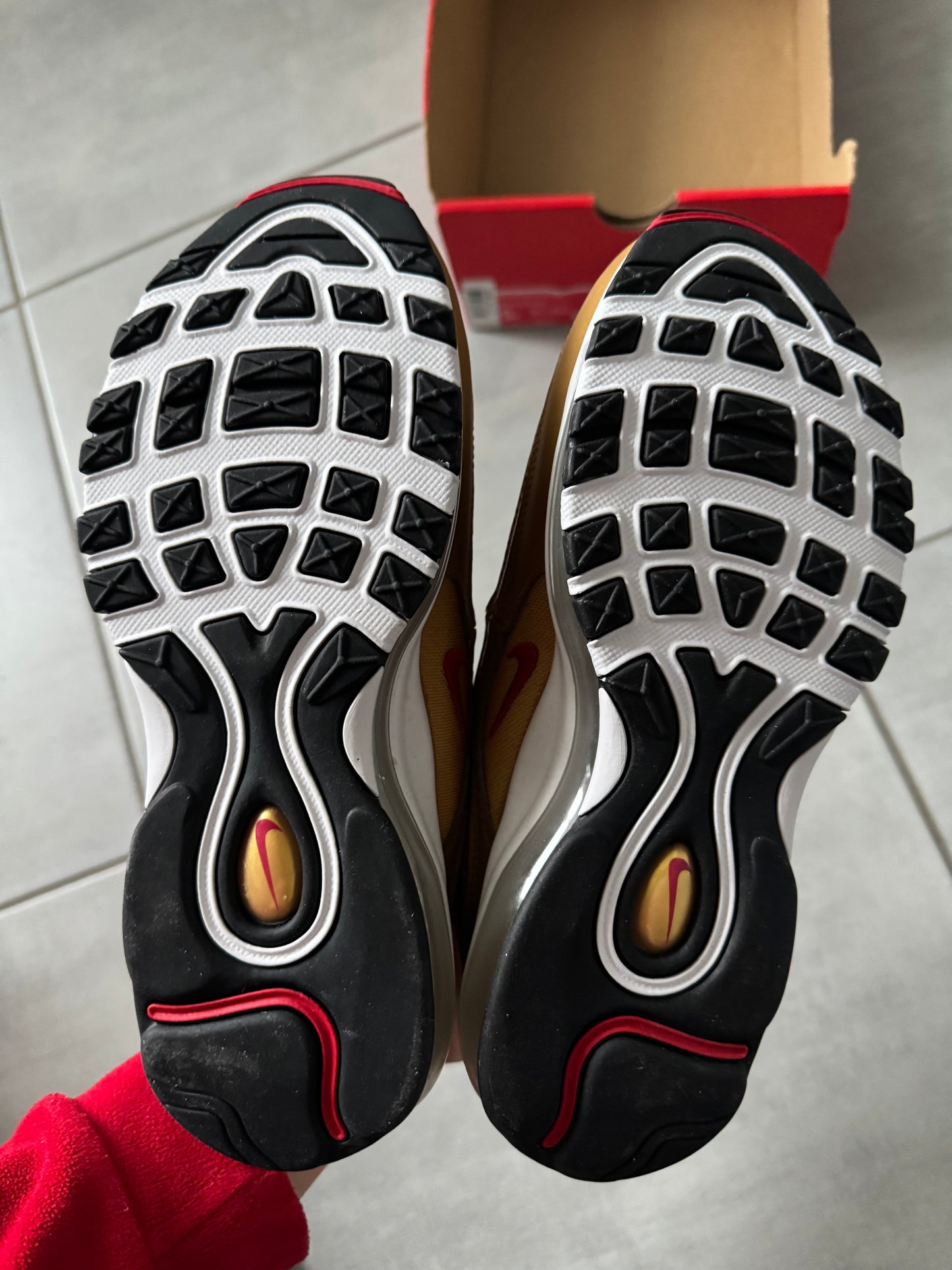 Nike Air Max 97 GS Metallic Gold