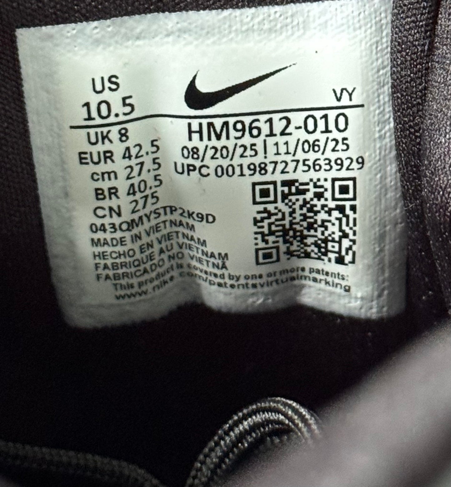 Nike Shox TL Black Cave Stone HM9612-010