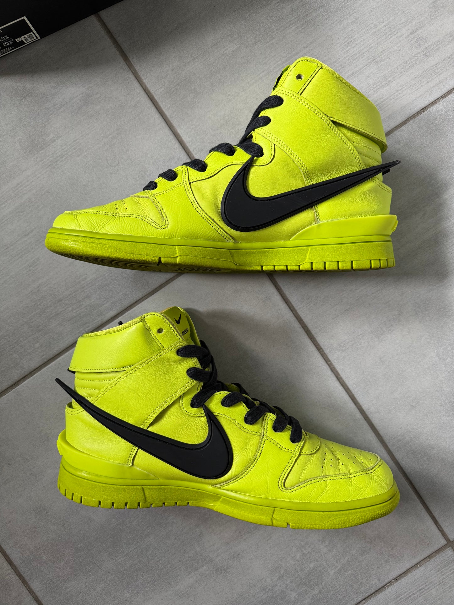 Nike Dunk High x AMBUSH Flash Lime CU7544-300