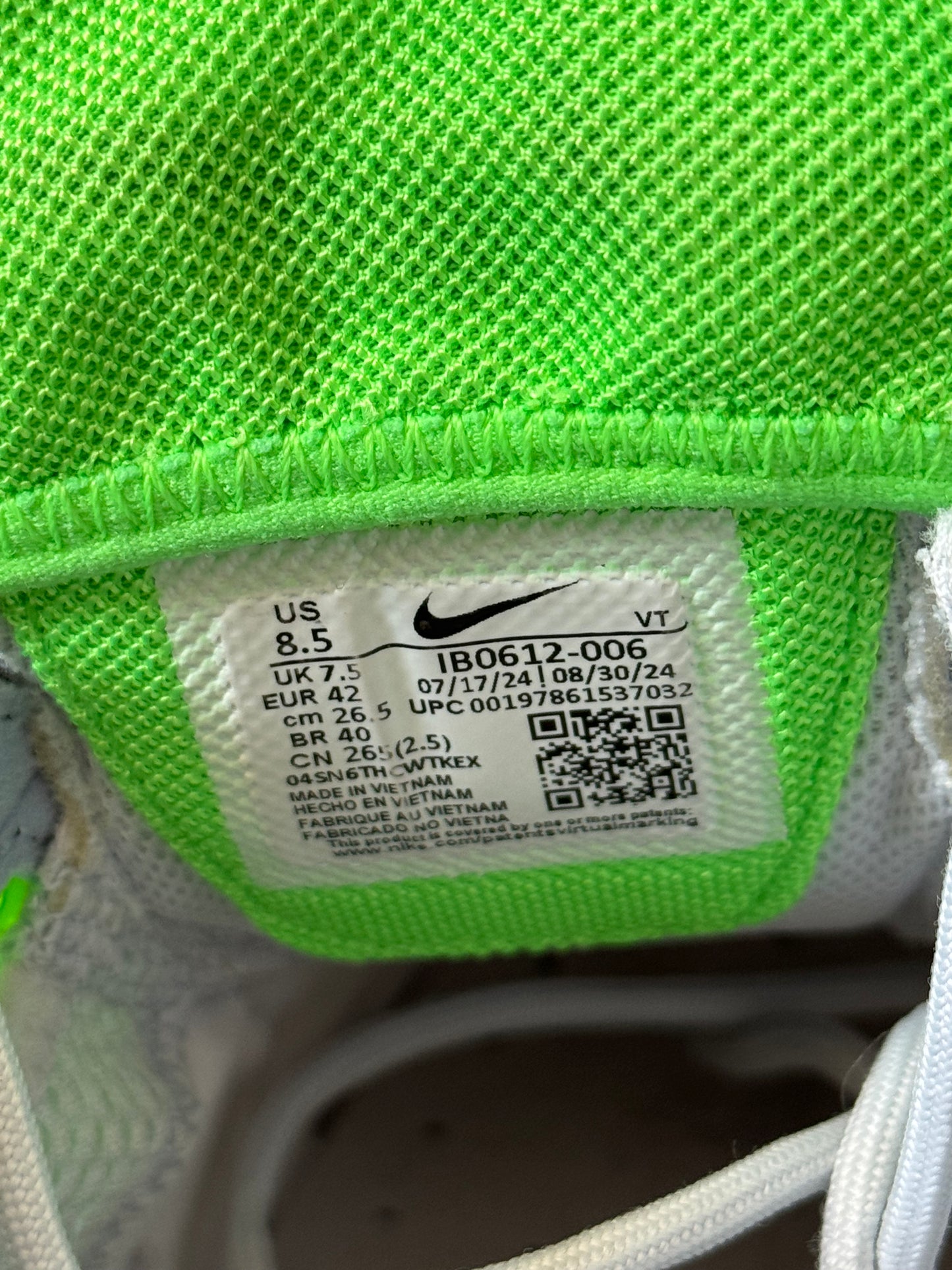 Nike Pegasus Wave Green Strike IB0612-012