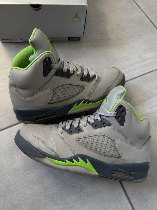Air Jordan 5 Green Bean