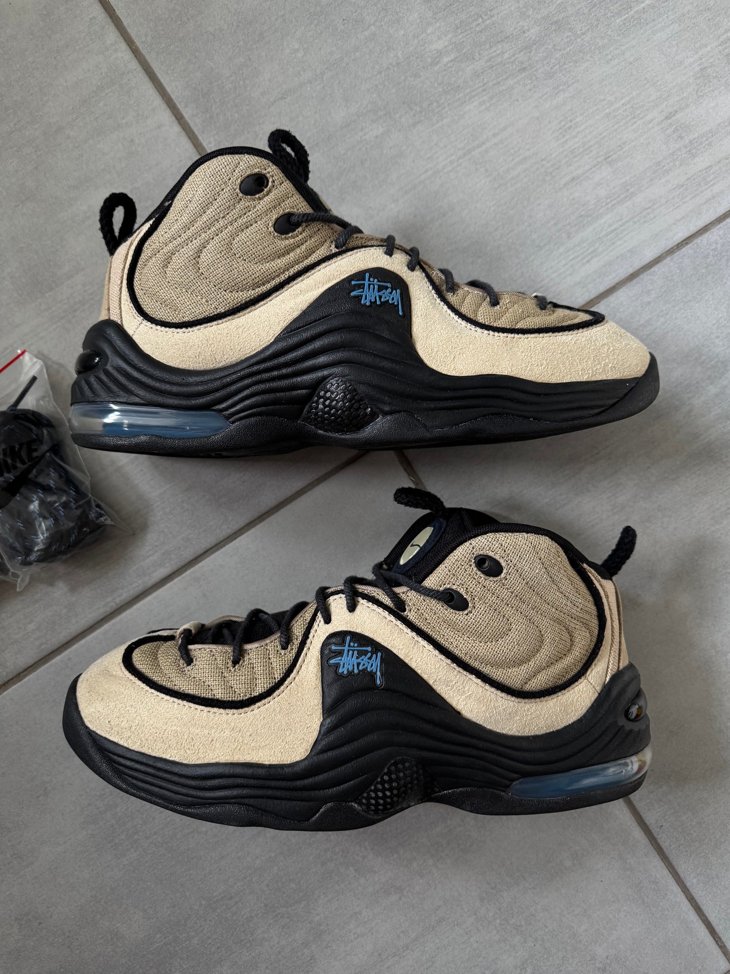 Nike Air Penny 2 x Stussy Rattan Limestone DX6934-200