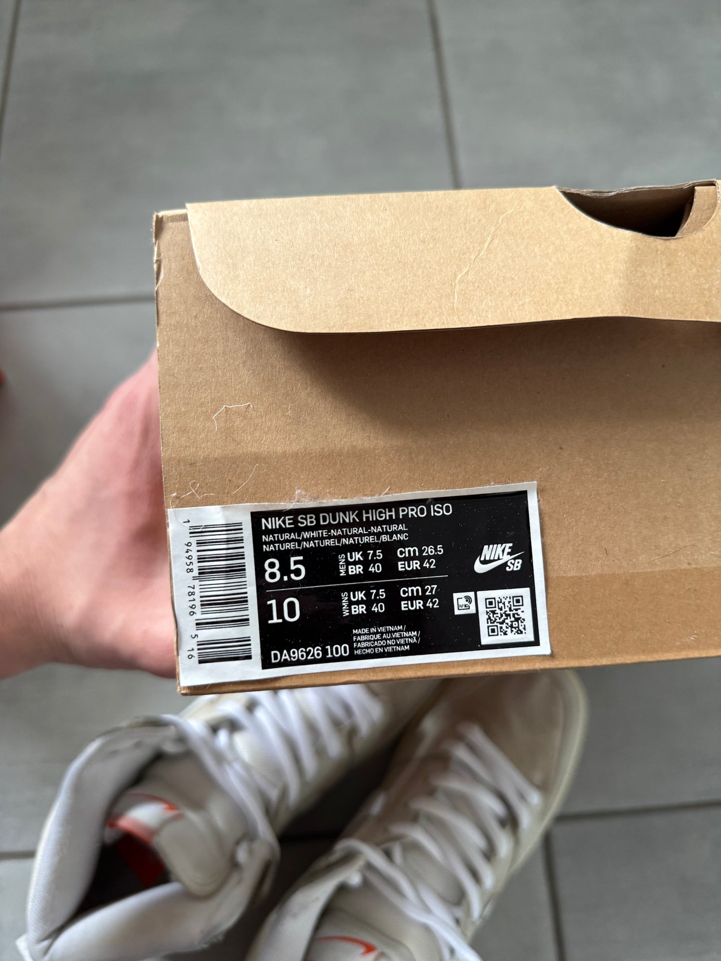 Nike SB Dunk High ISO