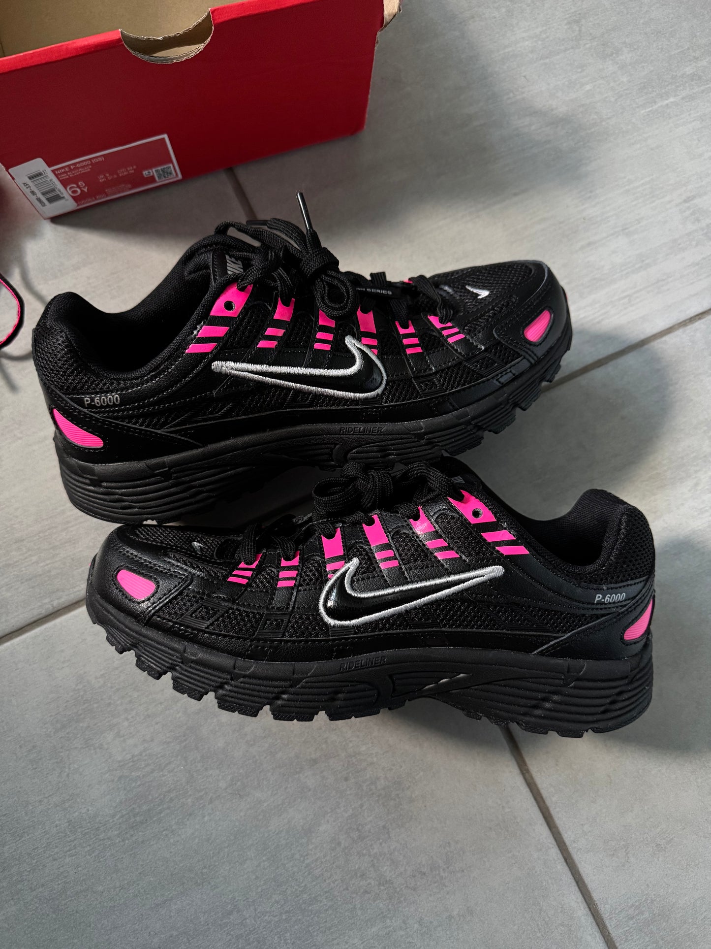 Nike P-6000 Black Pink Blast HV5064-600