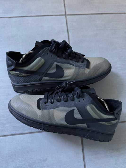 Nike Dunk Low Black Clear x Comme Des Garcons CZ2675-002