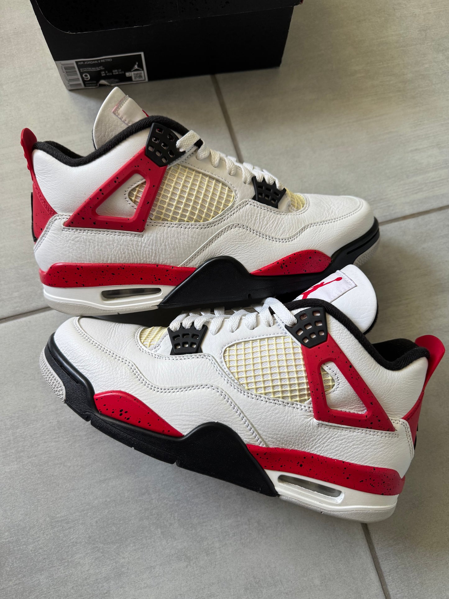 Air Jordan 4 Retro Red Cement DH6927-161