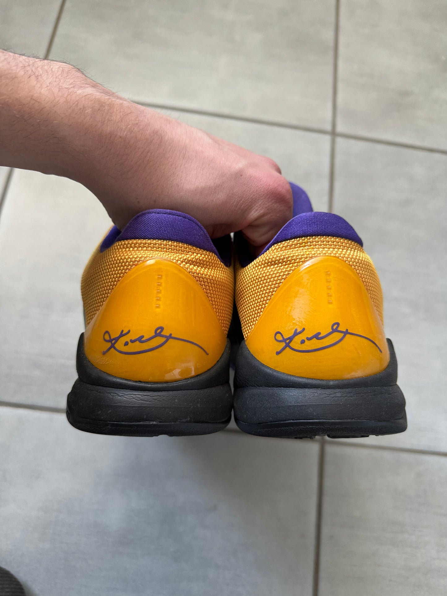 Nike Kobe 5 Lakers Away 2010