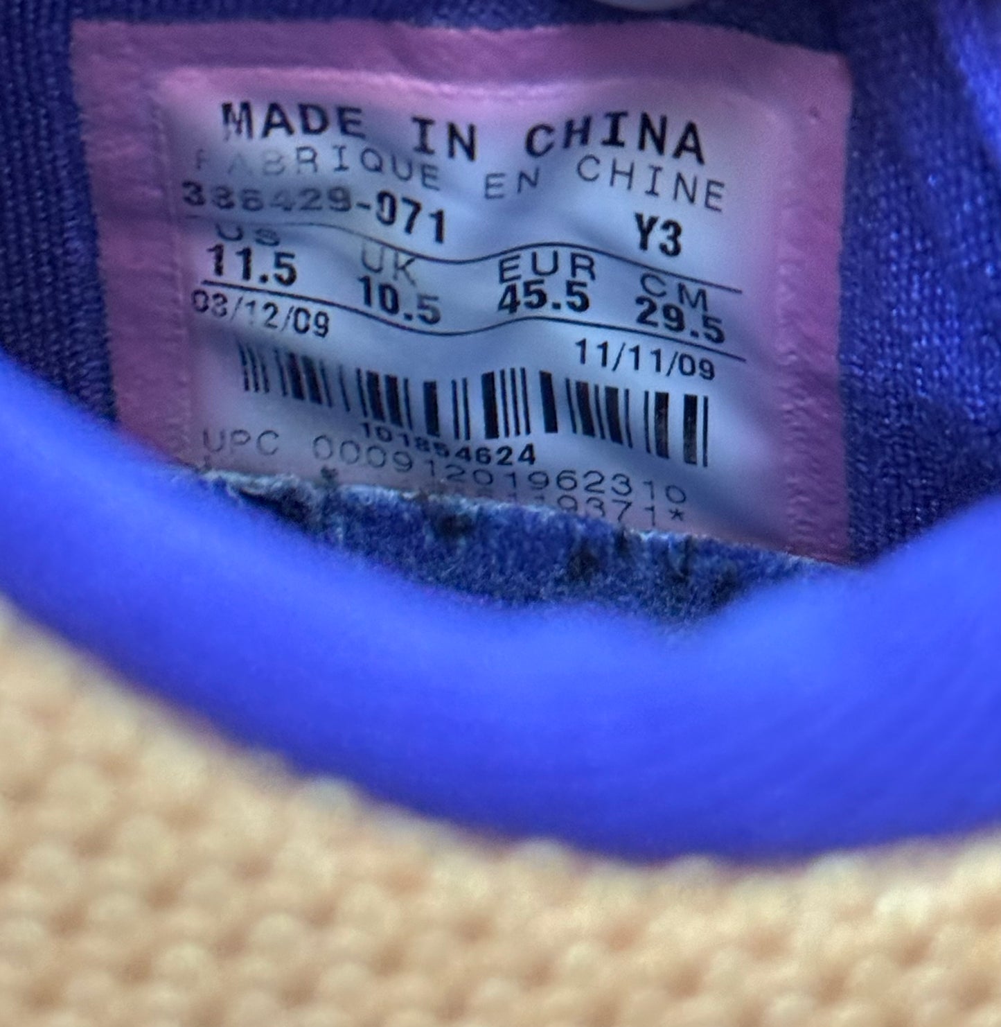 Nike Kobe 5 Lakers Away 2010