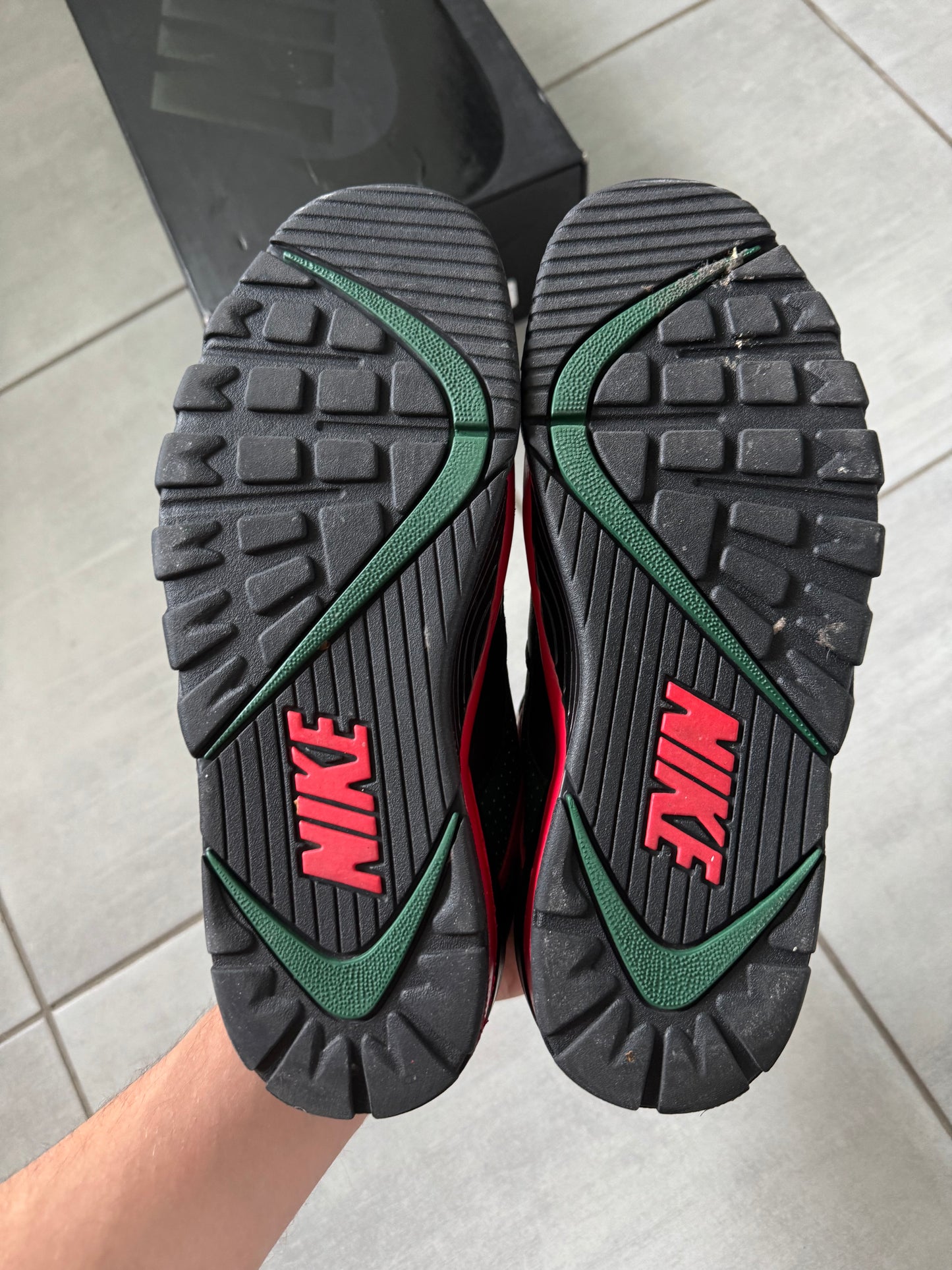 Nike Air Cross Trainer 3 x Supreme Black Gorge Green