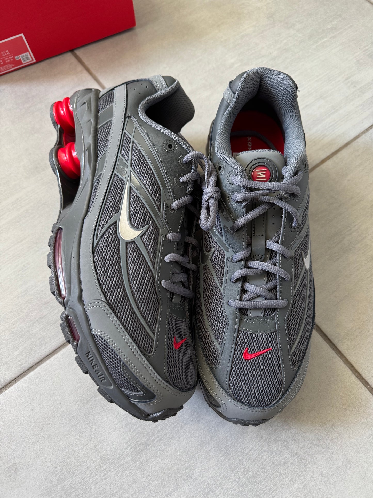 Nike Shox Ride 2 Smoke Grey Red IM5999-084