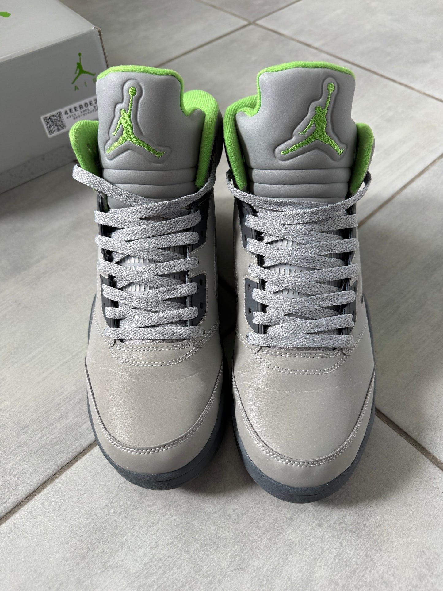 Air Jordan 5 Green Bean