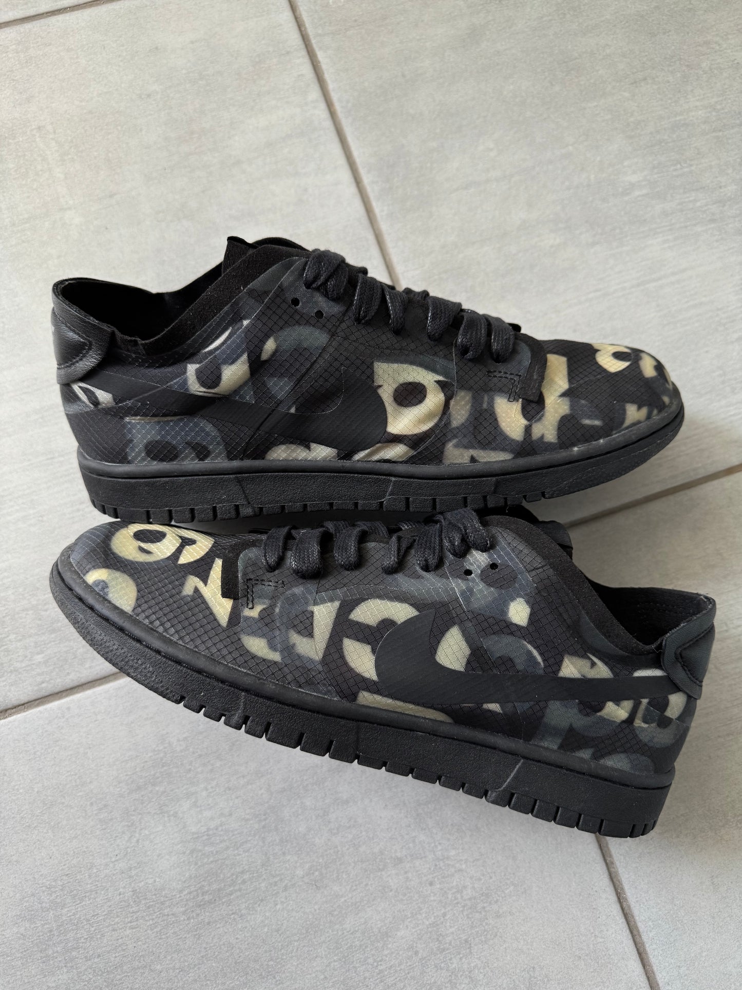 Nike Dunk Low x Comme Des Garcons Monogram Print CZ2675-001