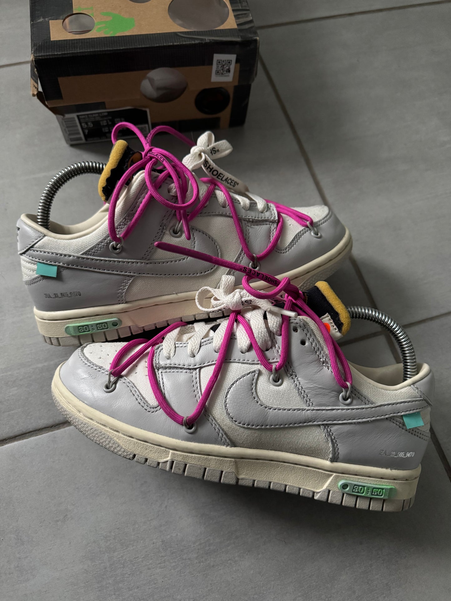 Nike Dunk Low x Off-White Lot 30