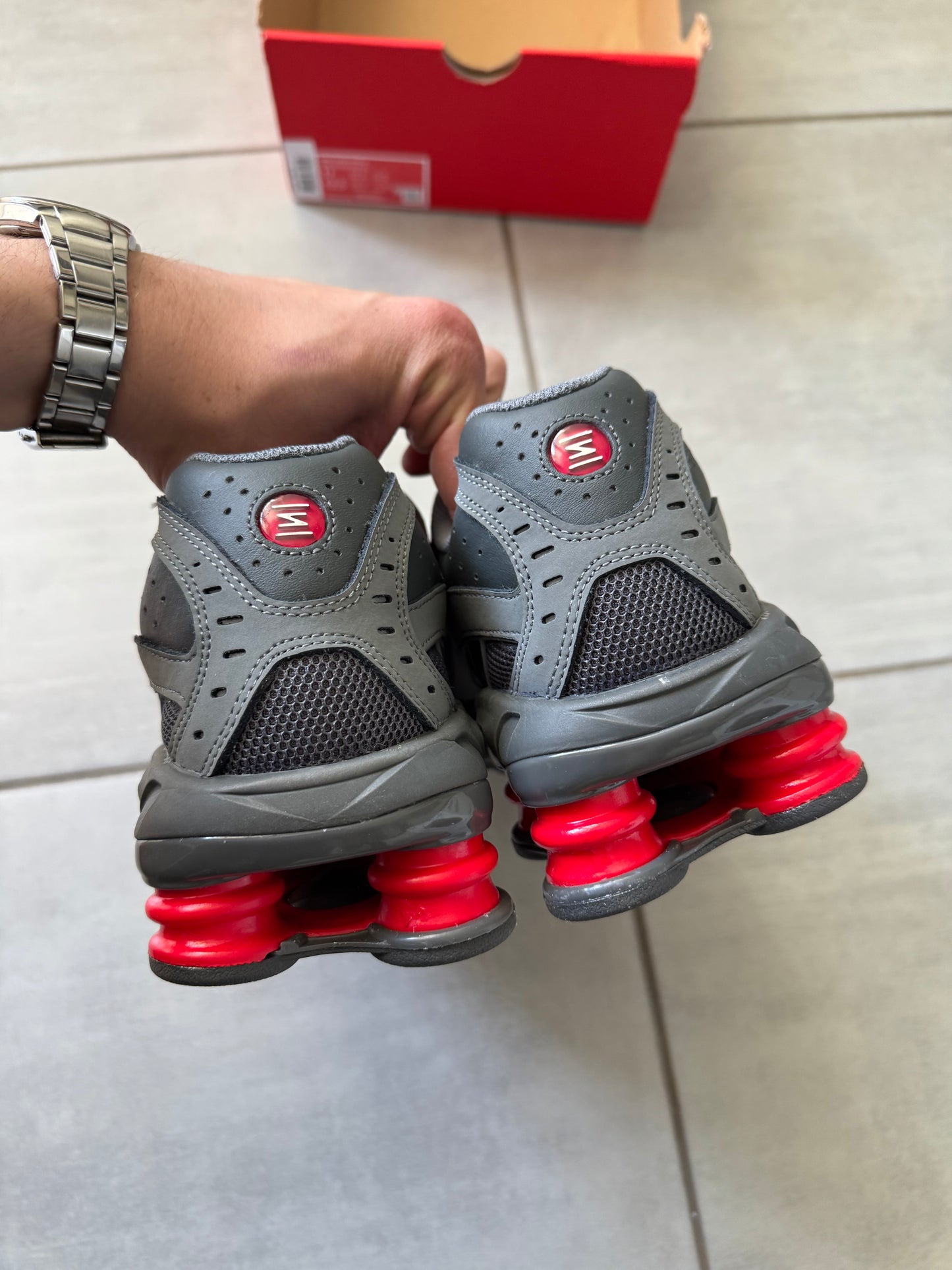 Nike Shox Ride 2 Smoke Grey Red IM5999-084