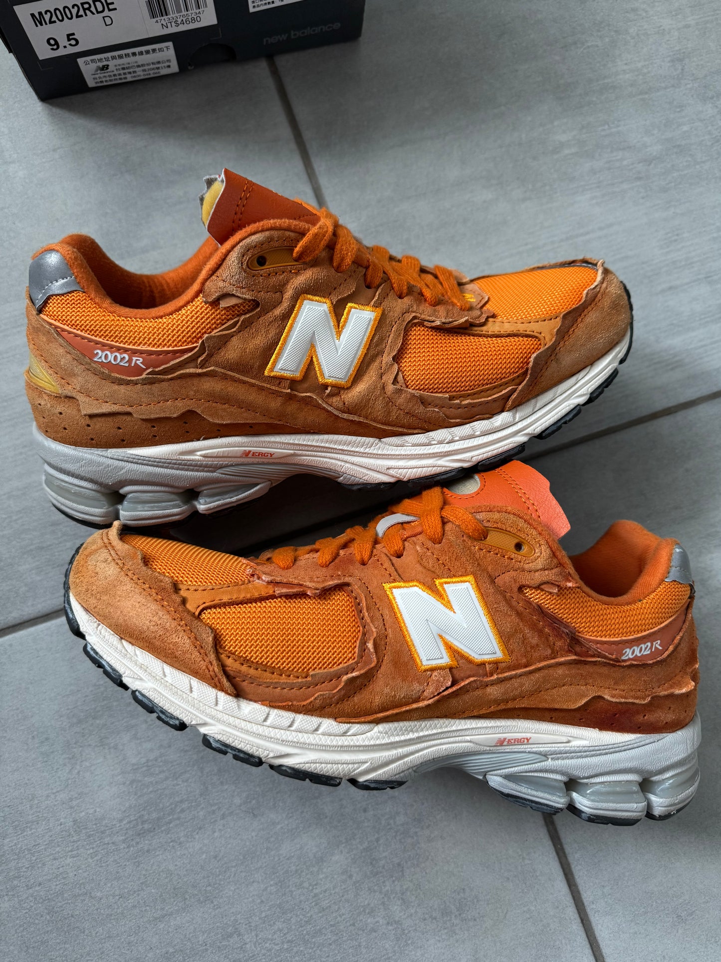 New Balance 2002R Protection Pack Vintage Orange