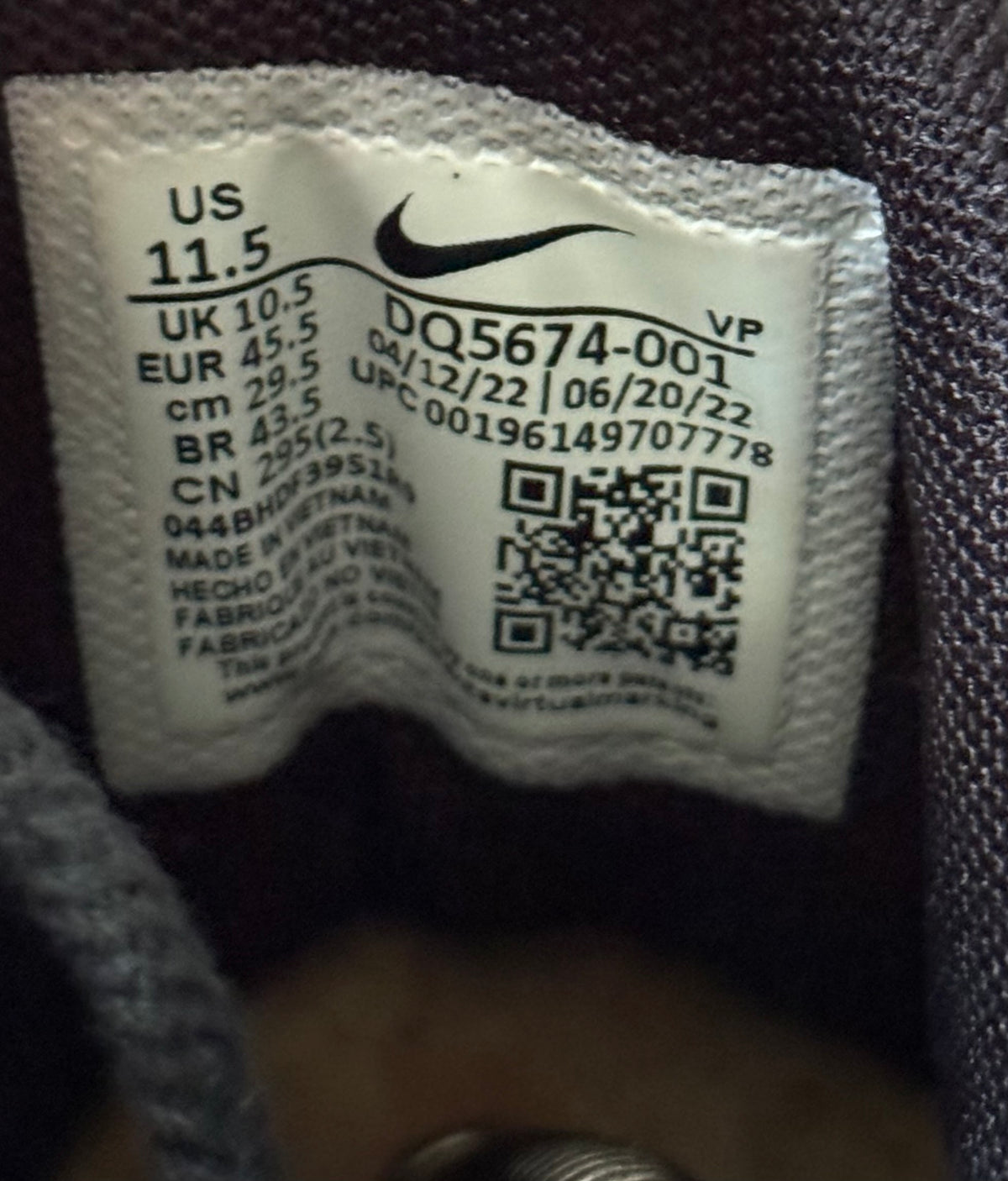 45.5 | Nike Air Penny 2 x Stussy Black DQ5674-001